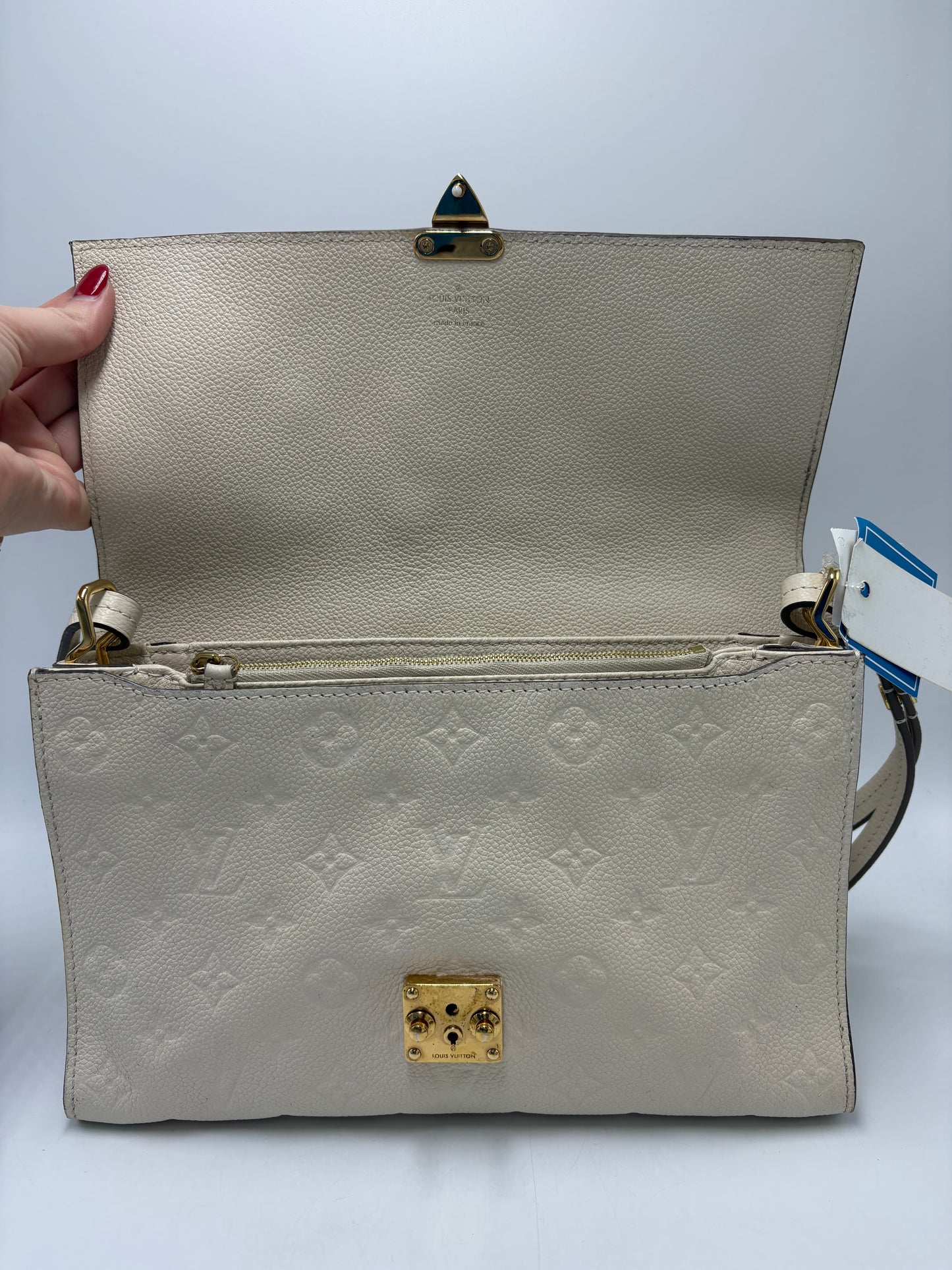 Louis Vuitton Fascinate Empreinte Shoulder bag By Louis Vuitton, Size: Small