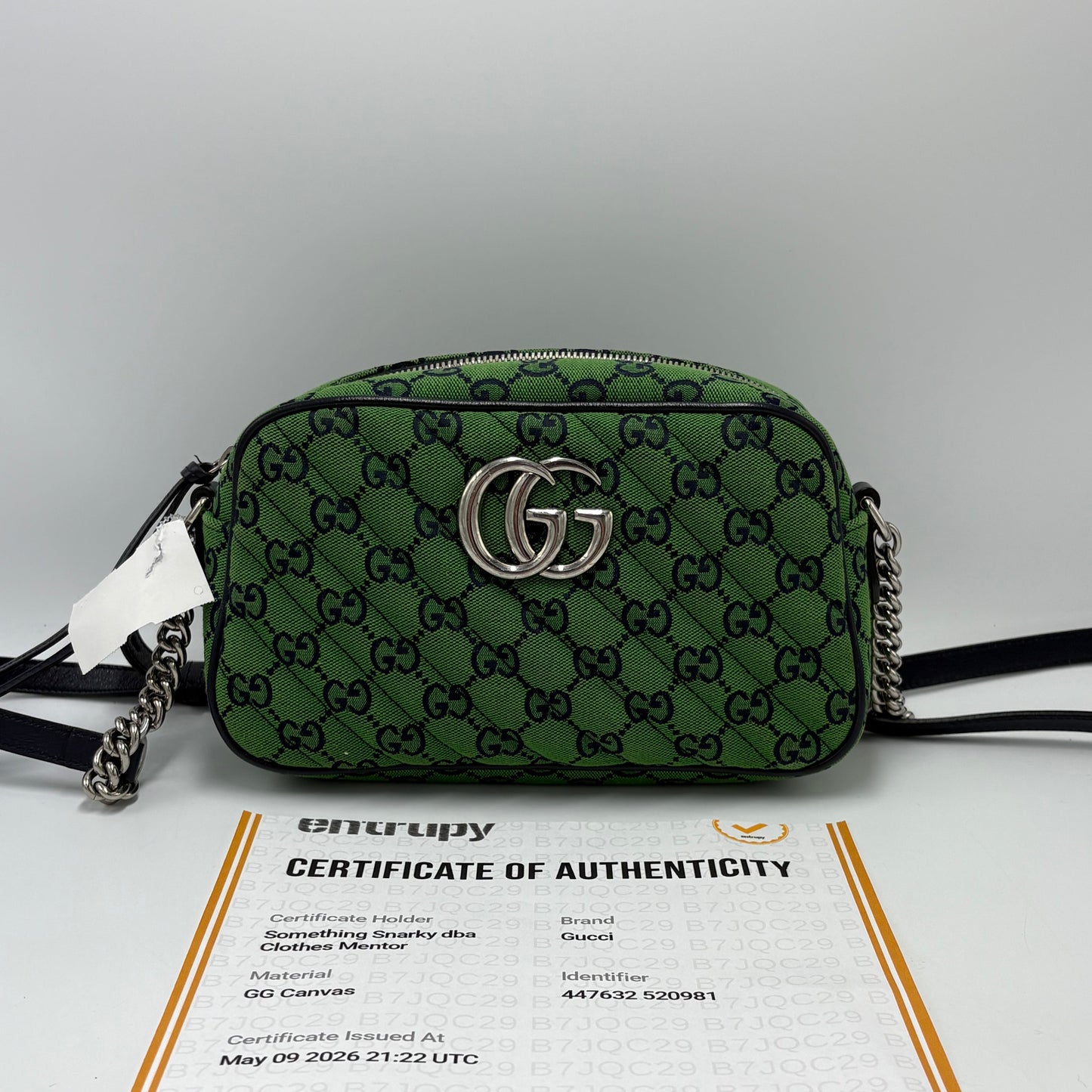 Gucci GG Canvas Marmont Designer Shoulder Handbag