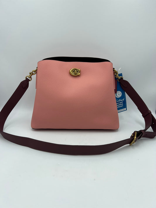 Like New! Coach Willow Leather Bucket Bag