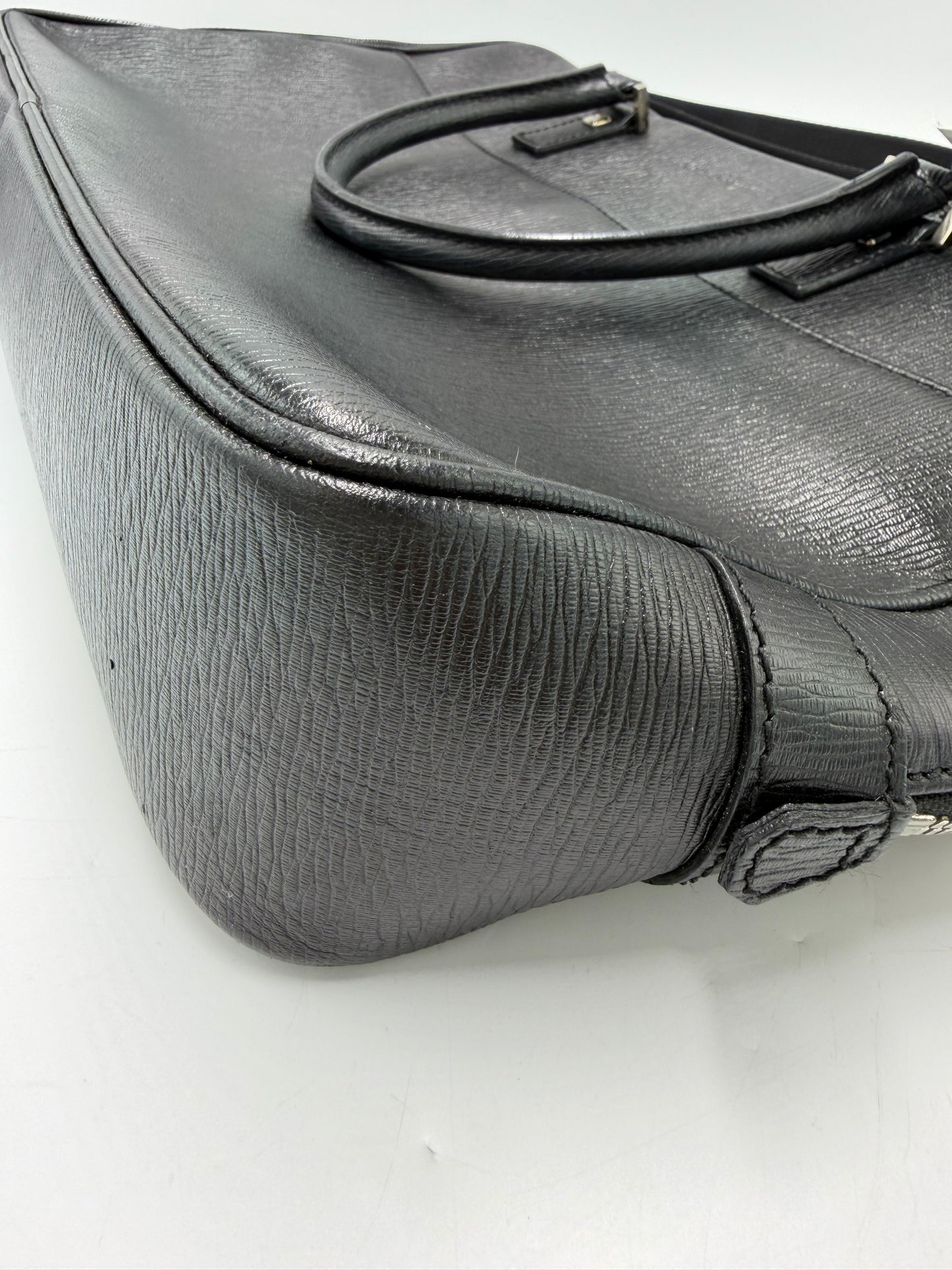 Salvatore Ferragamo Sarriano Briefcase / Laptop Luxury Handbag