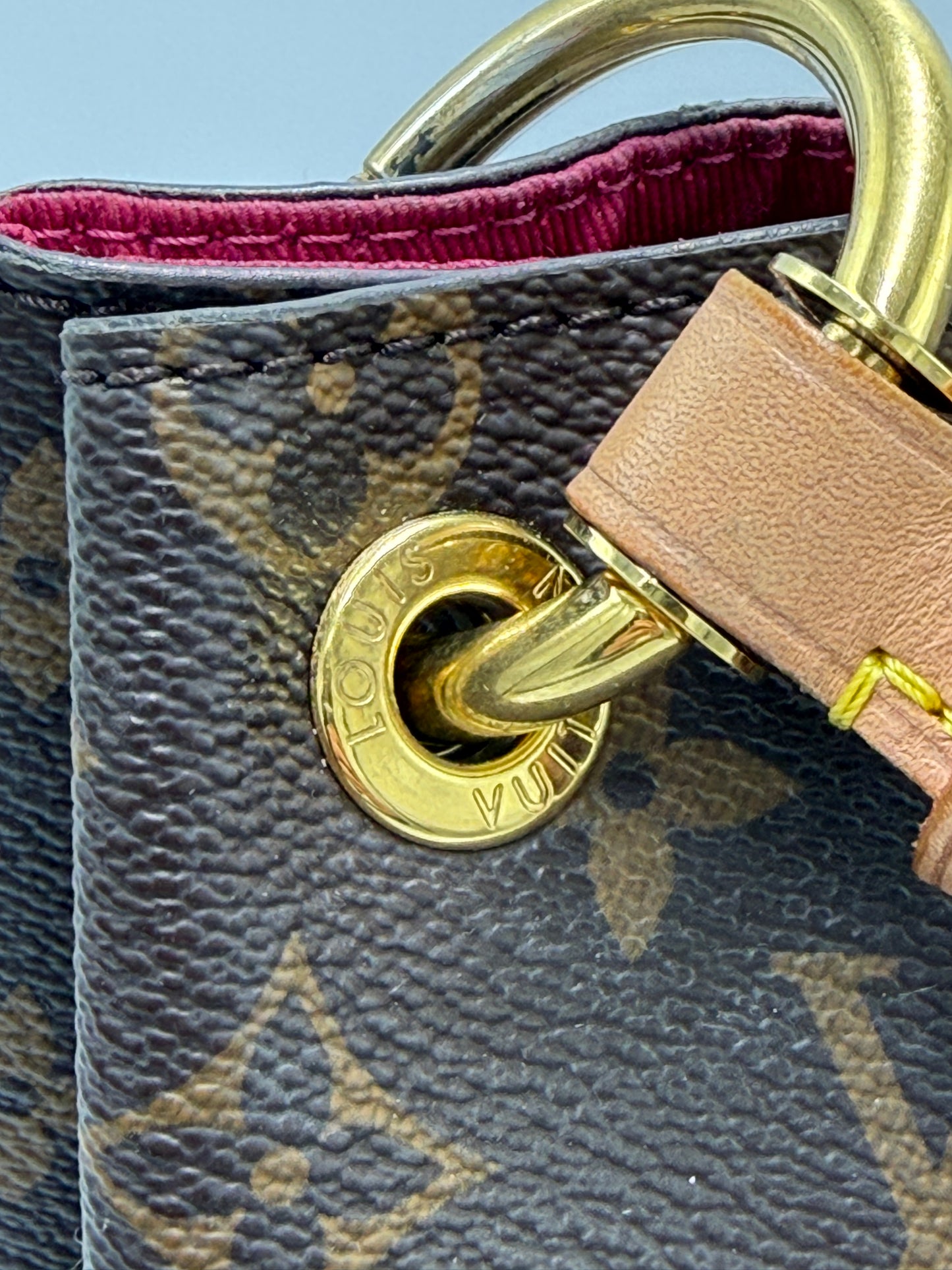 Louis Vuitton Graceful Pivione MM Luxury Handbag