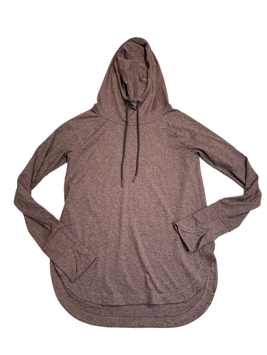 Athletic Top Long Sleeve Hoodie By Athleta  Size: Xs