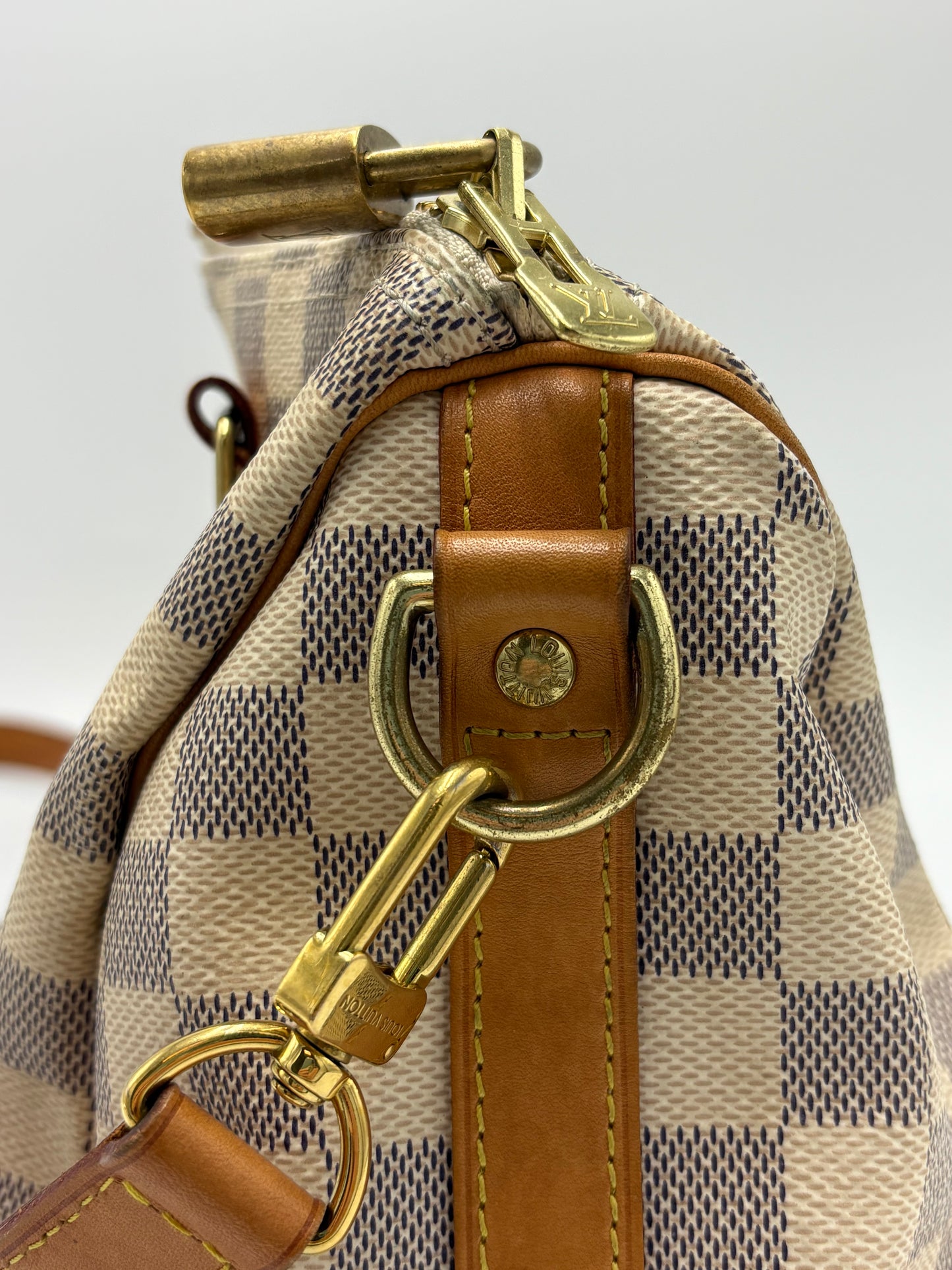 Louis Vuitton Speedy 25 Azur Luxury Handbag