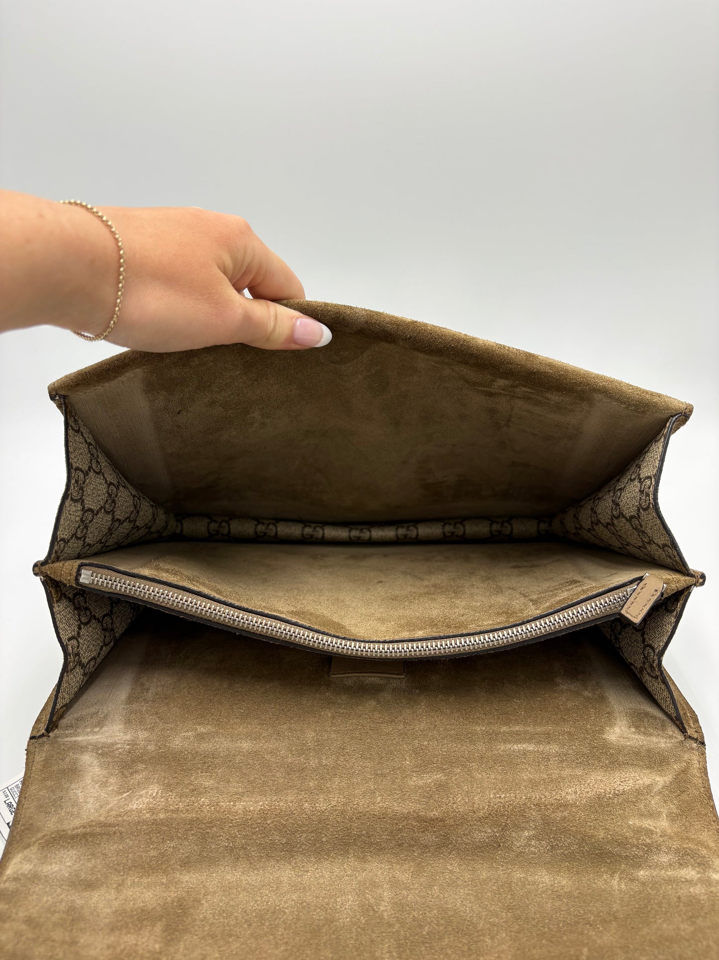 Gucci Dionysus GG Supreme Large Luxury Handbag