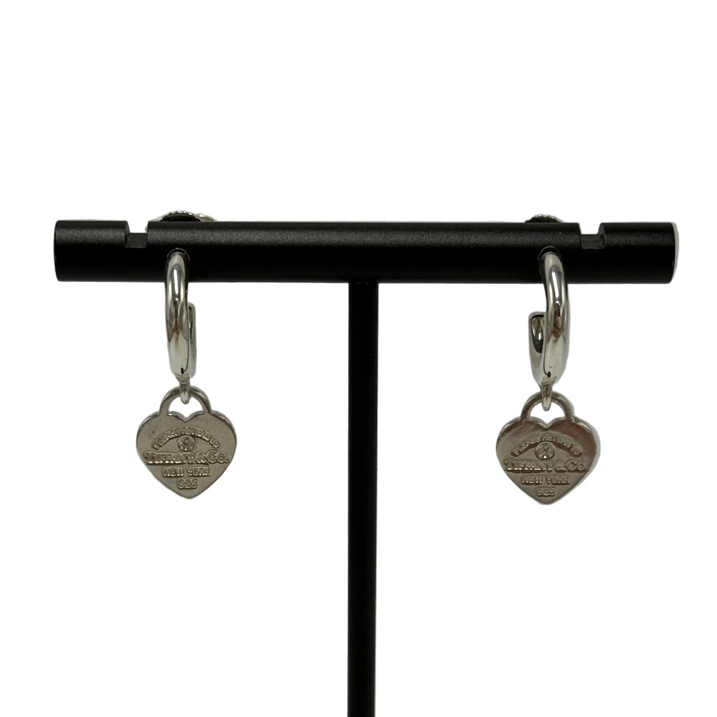Tiffany & Company Return To Tiffany Heart Diamond Luxury Earrings