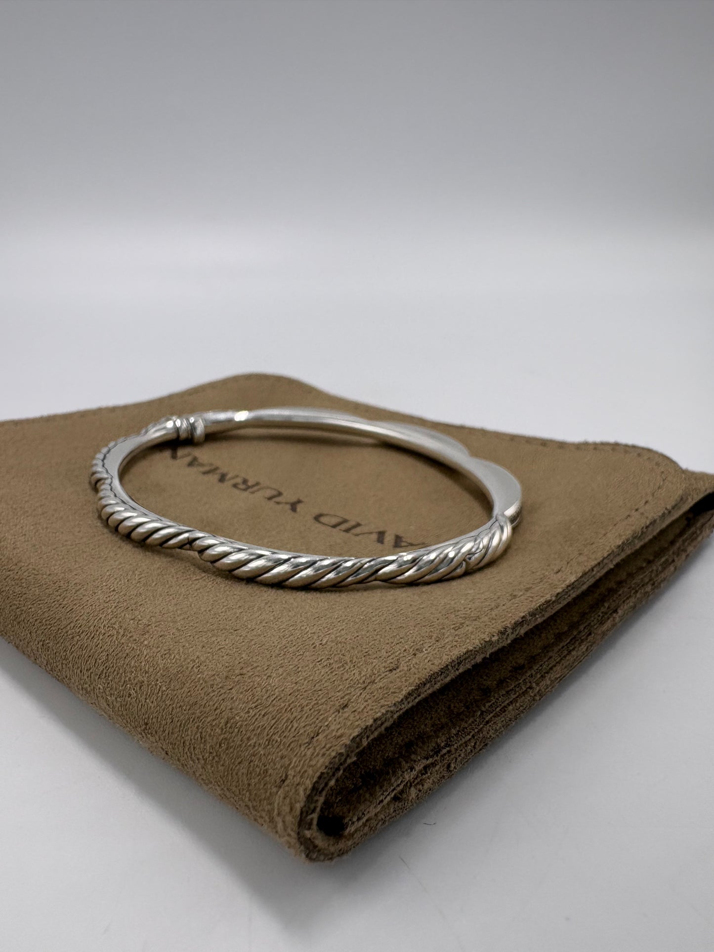 David Yurman Tides 3 Station Diamond Luxury Bracelet