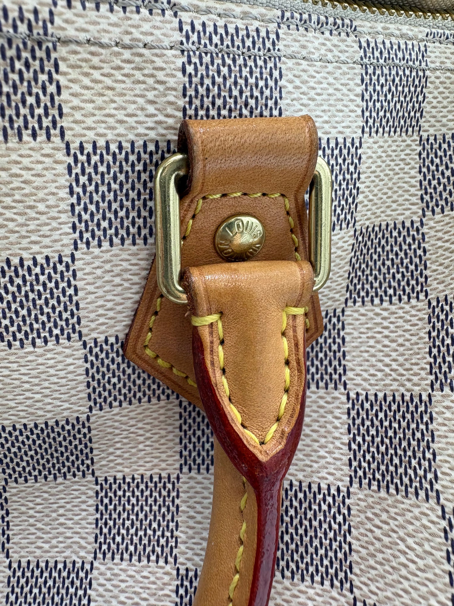 Louis Vuitton Speedy 25 Azur Luxury Handbag