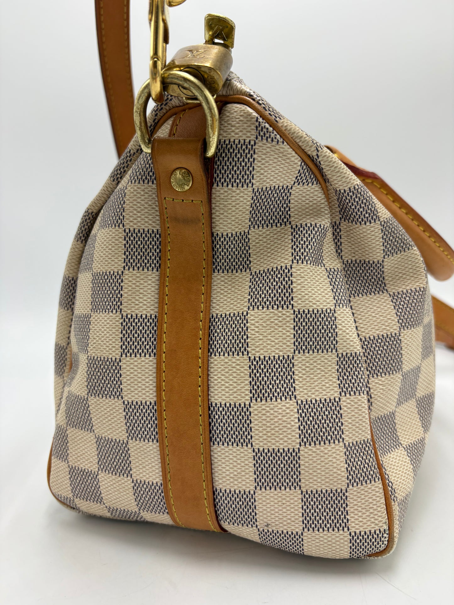 Louis Vuitton Speedy 25 Azur Luxury Handbag