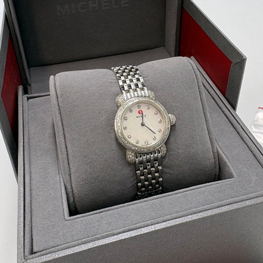 Michele CSX-26 Mother of Pearl & Diamond Luxury Watch