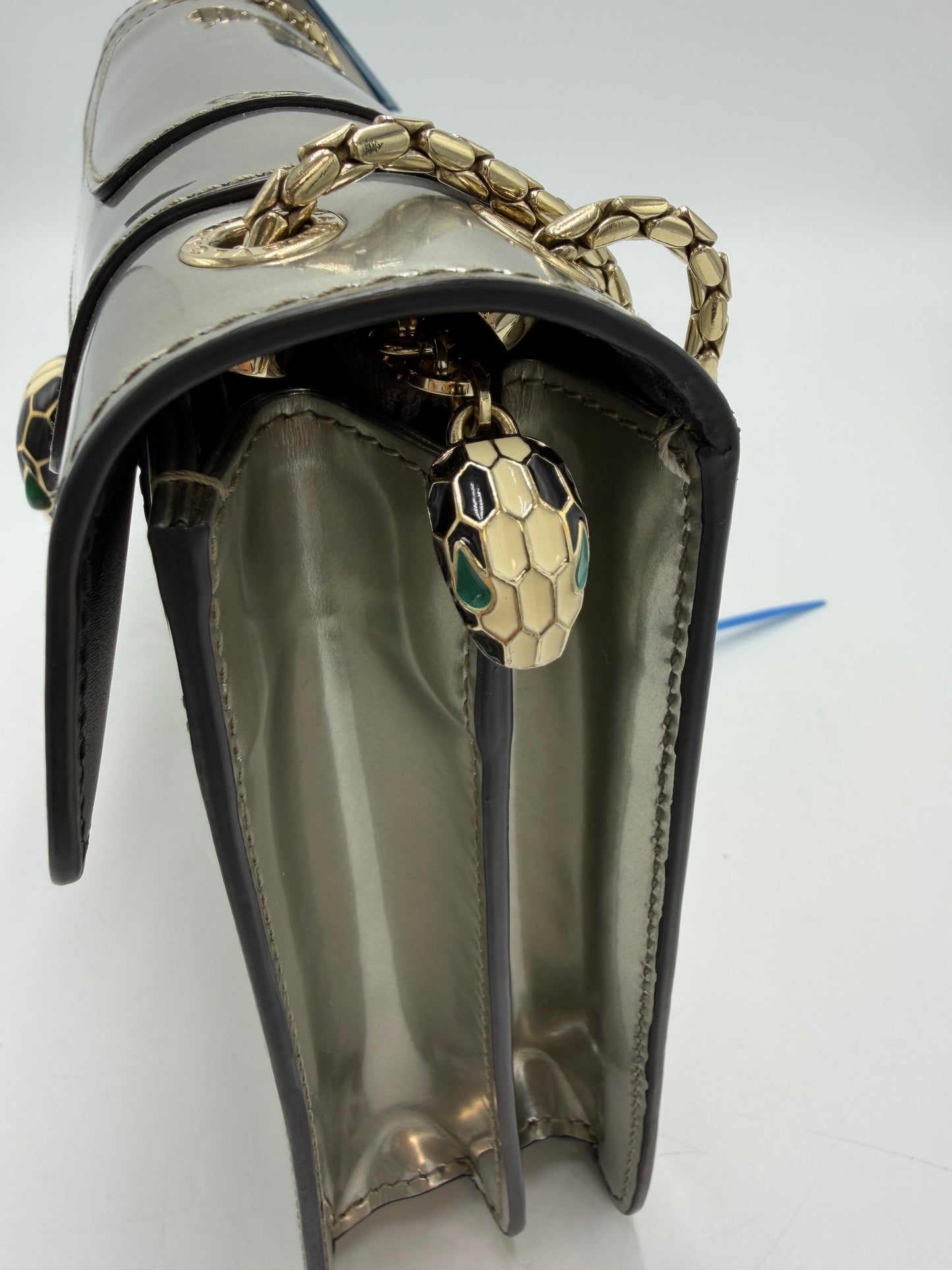 Handbag Luxury Designer By Bvlgari, Size: Medium