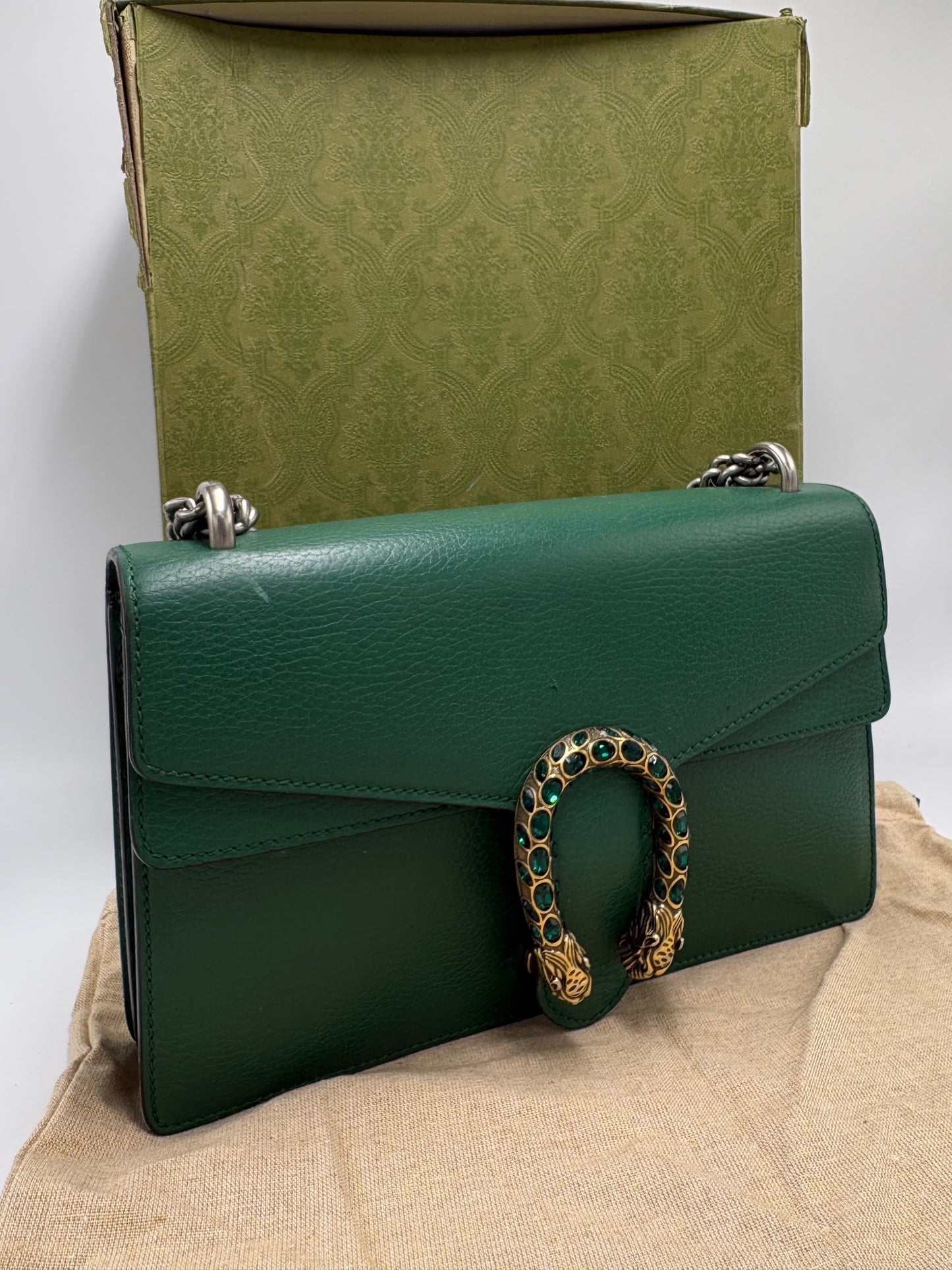 Gucci Dionysus Medium Leather Luxury Handbag