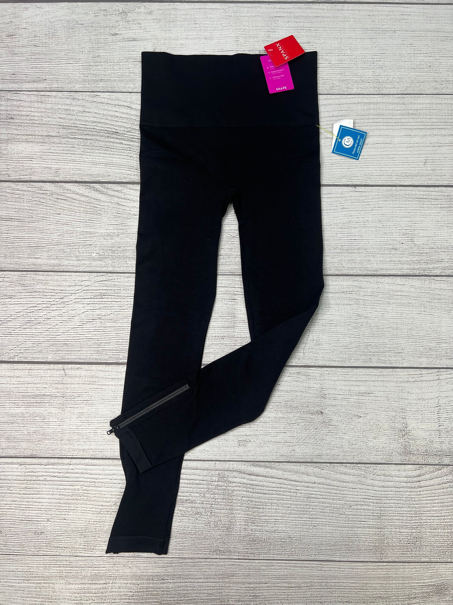 Leggings By Spanx In Black, Size: L