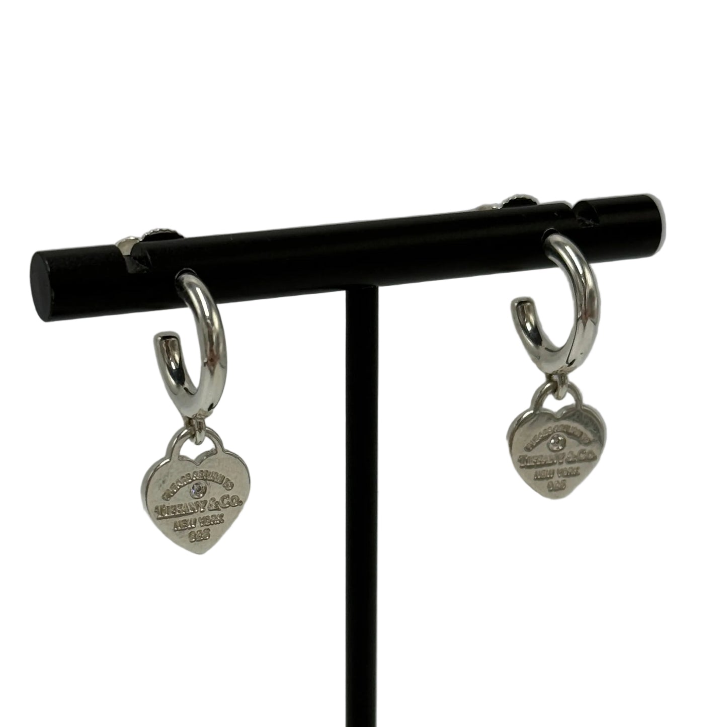 Tiffany & Company Return To Tiffany Heart Diamond Luxury Earrings