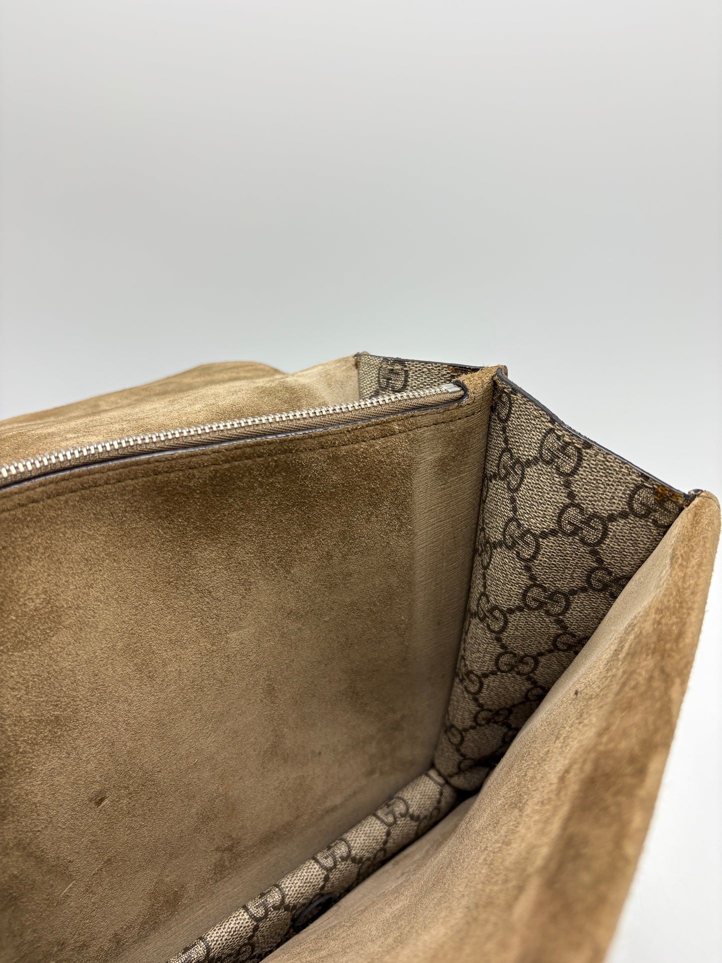 Gucci Dionysus GG Supreme Large Luxury Handbag