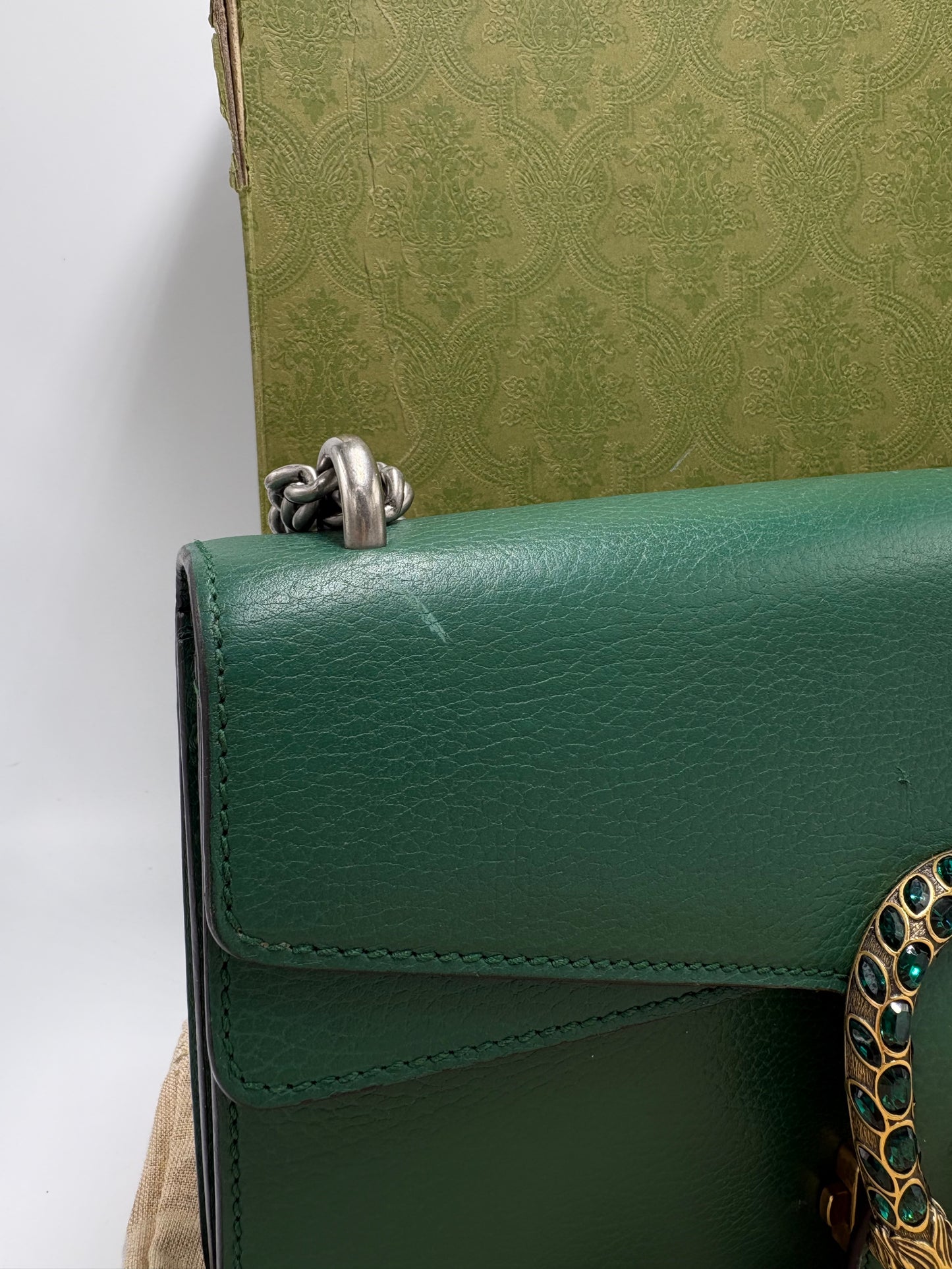 Gucci Dionysus Medium Leather Luxury Handbag