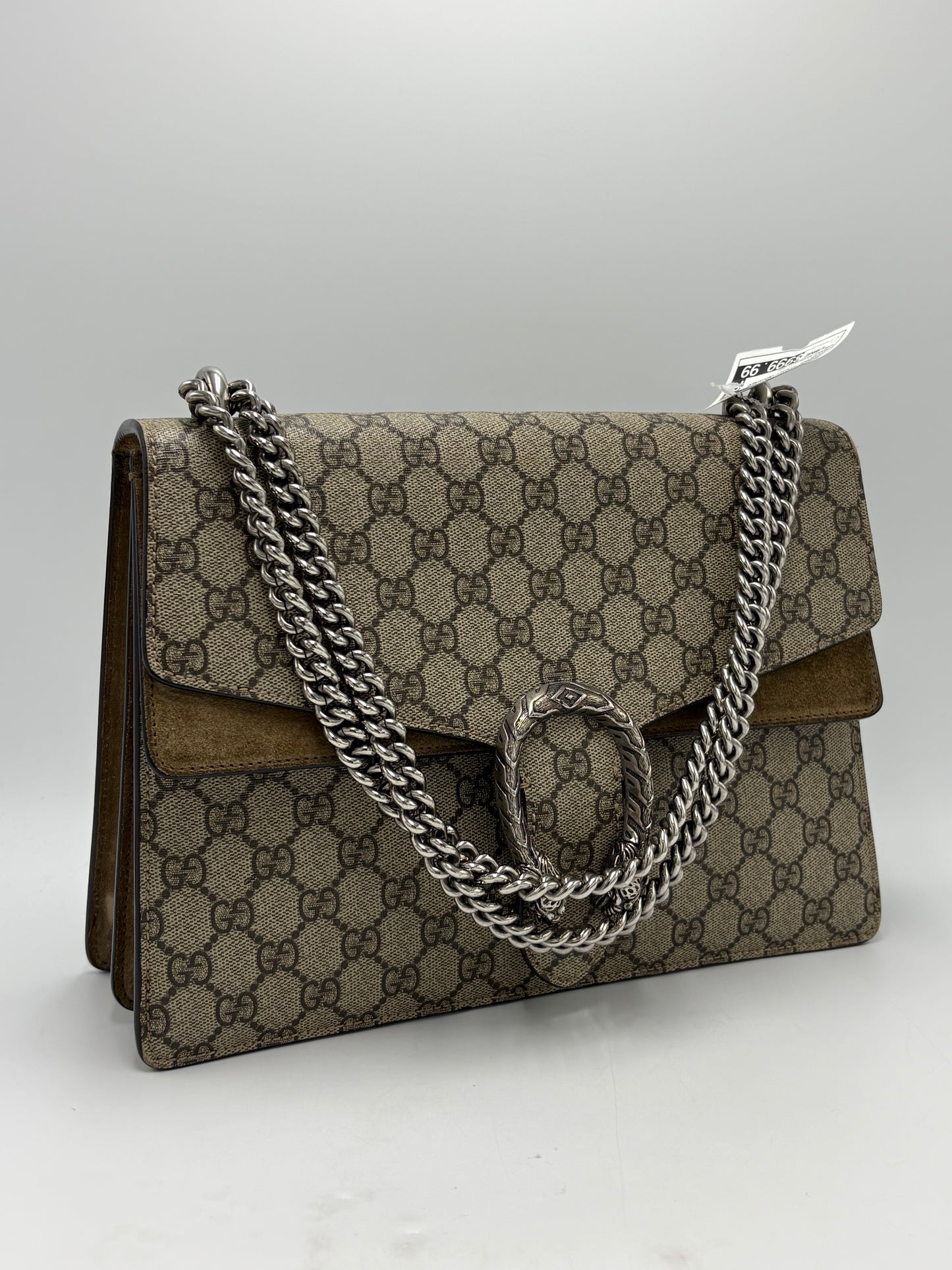Gucci Dionysus GG Supreme Large Luxury Handbag