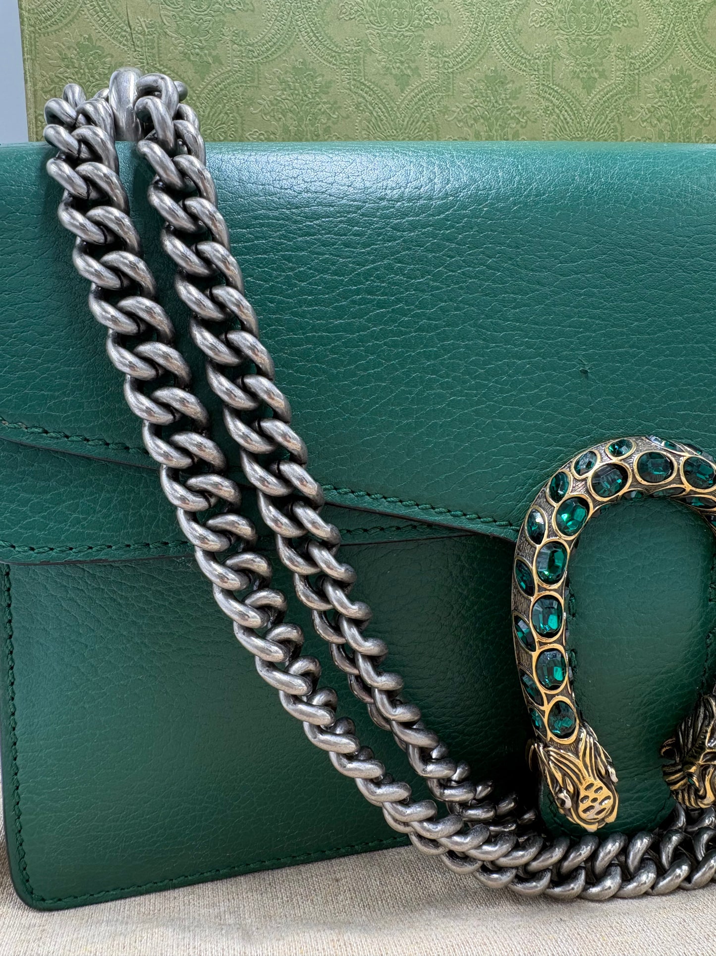 Gucci Dionysus Medium Leather Luxury Handbag