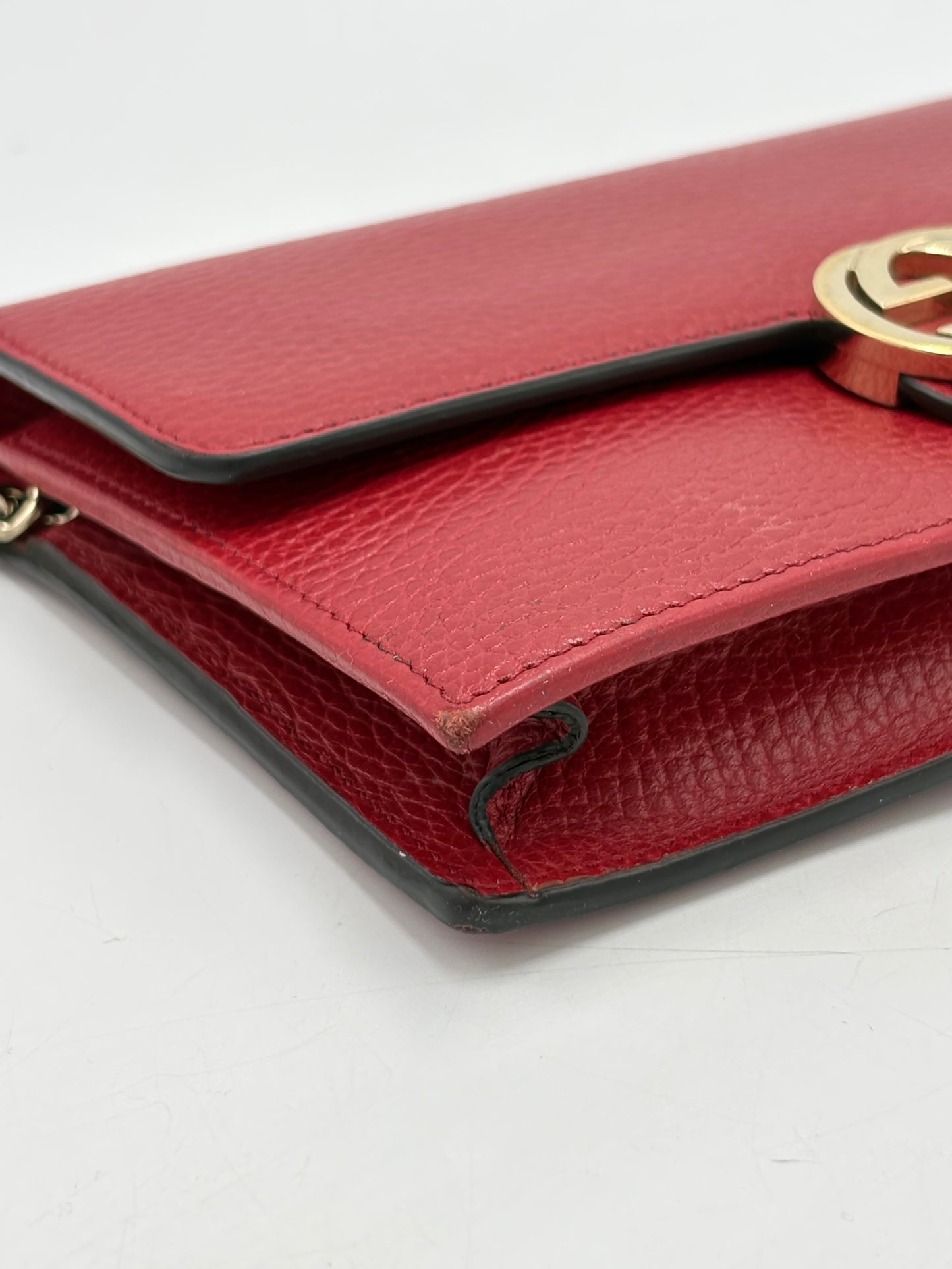 Gucci Interlocking G Chain Luxury Wallet Handbag