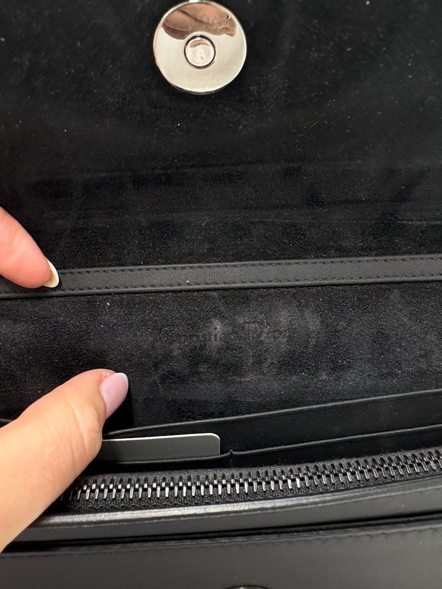 Christian Dior Ultra Matte Saddle Chain Luxury Handbag