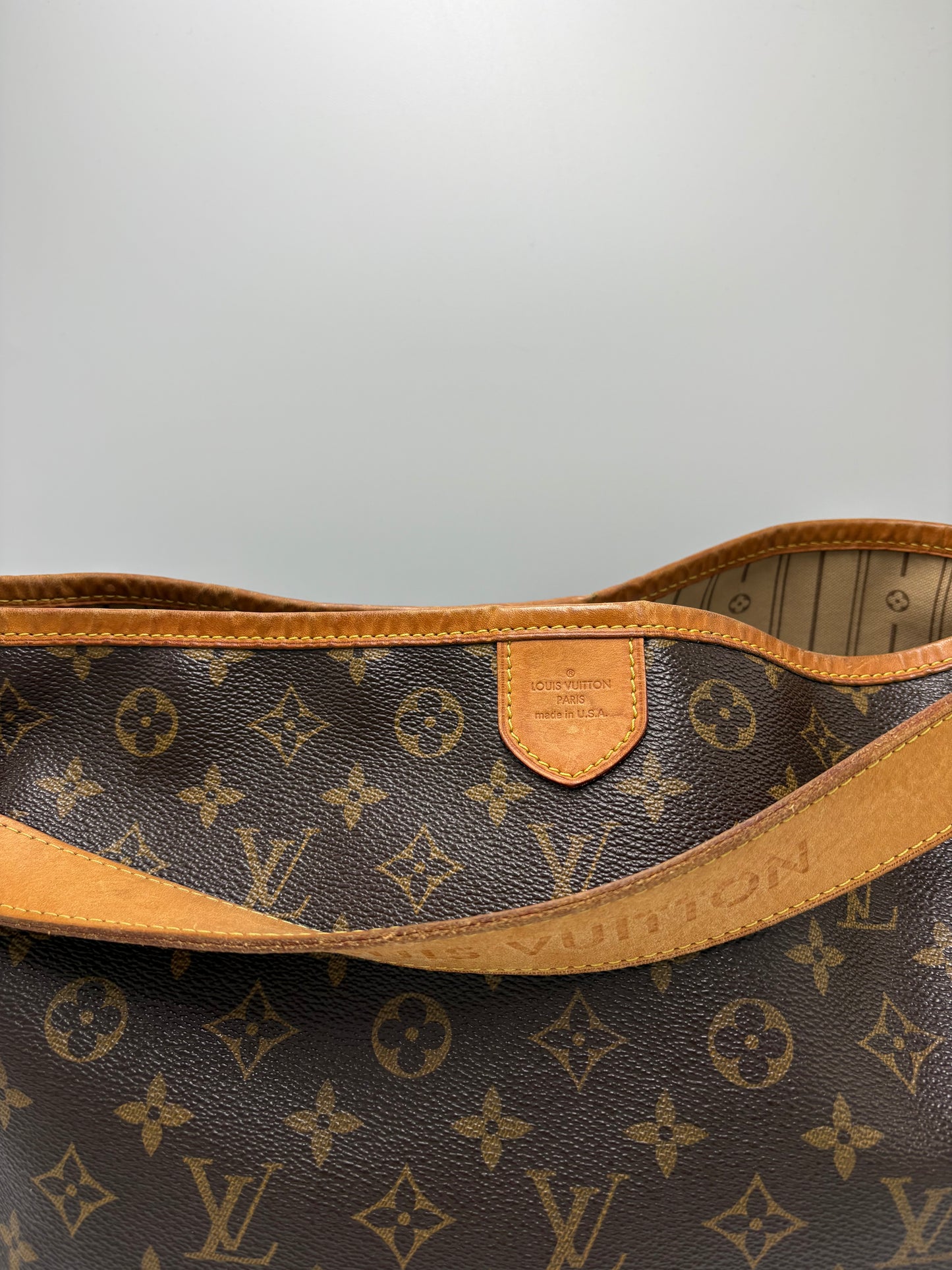Louis Vuitton Delightful MM Hobo Luxury Handbag