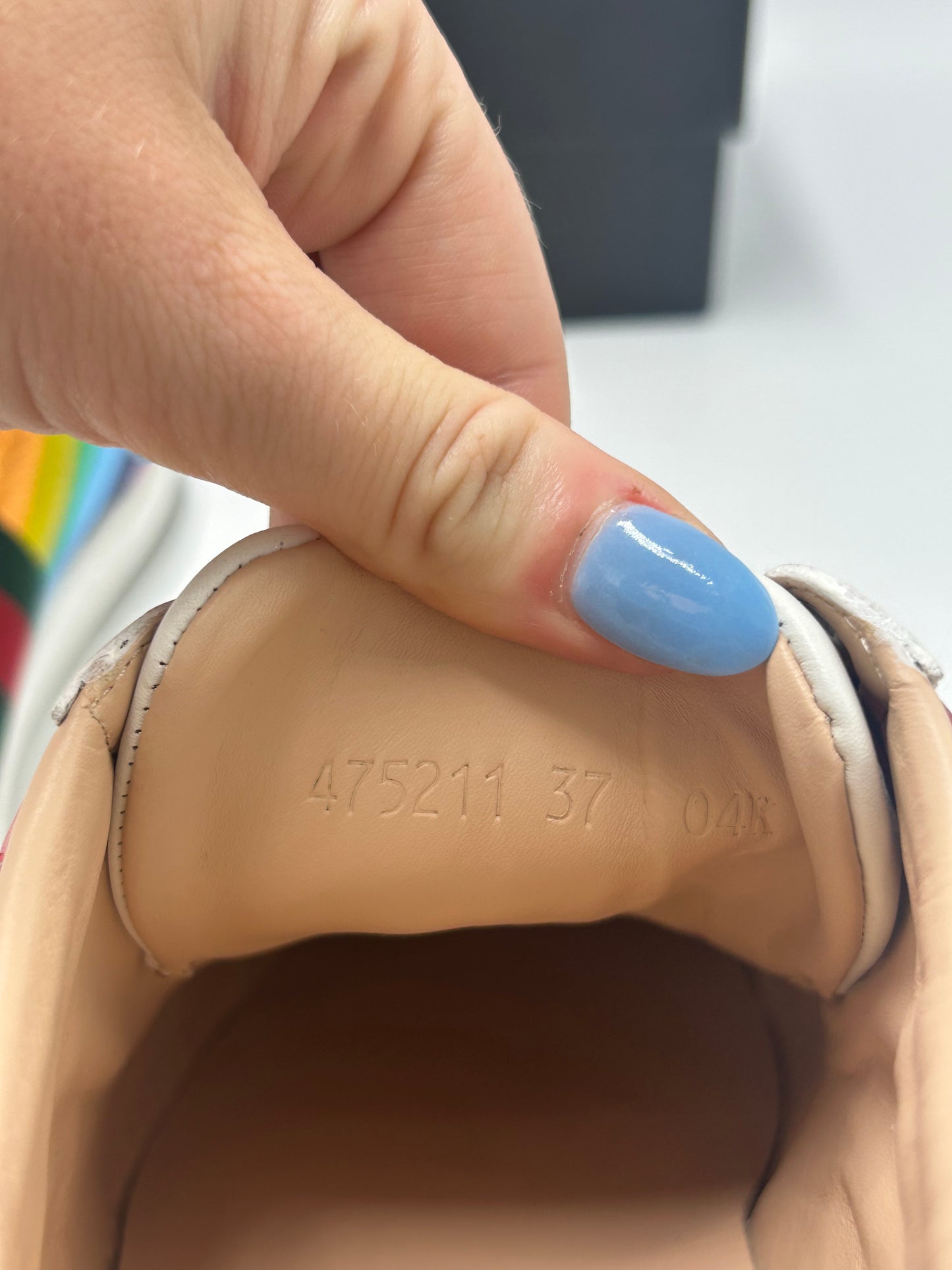 Gucci Designer Luxury Trainers  Size: 7 (37)