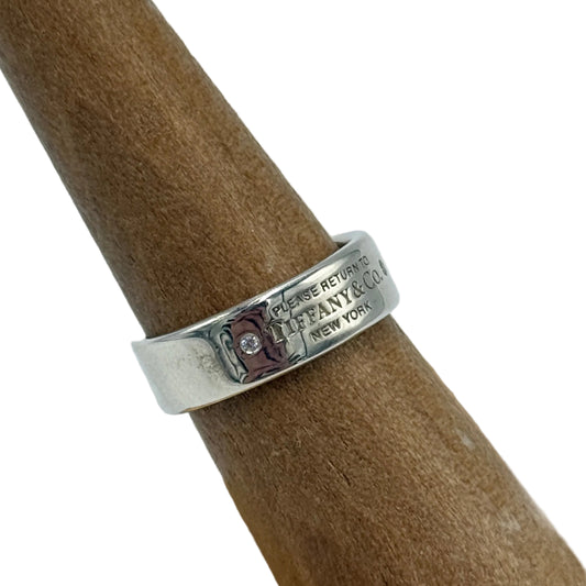 Tiffany and Co. Return To Tiffany Diamond Luxury Ring, Size: 6.5