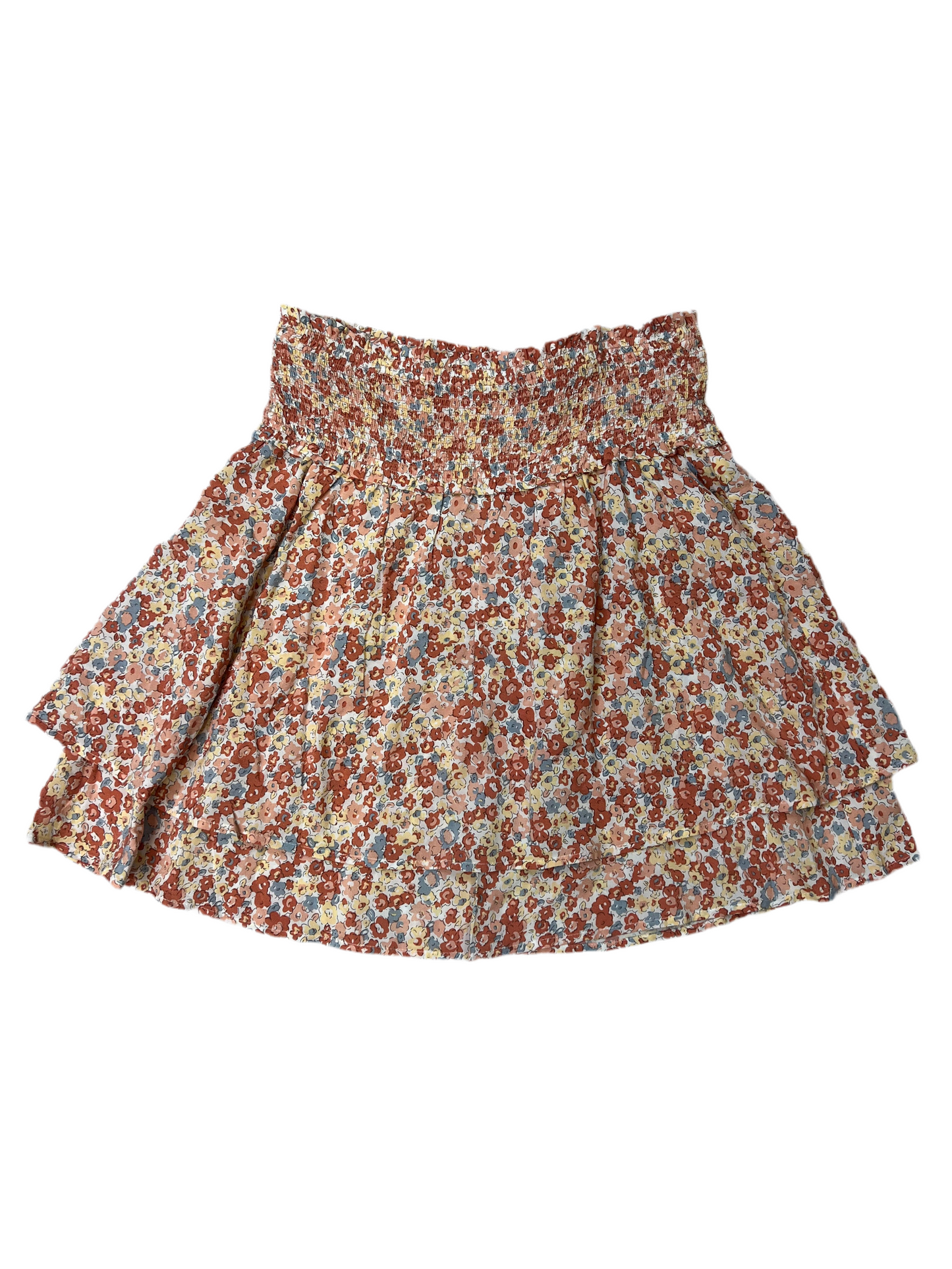 Floral Skirt Mini & Short Rails, Size M