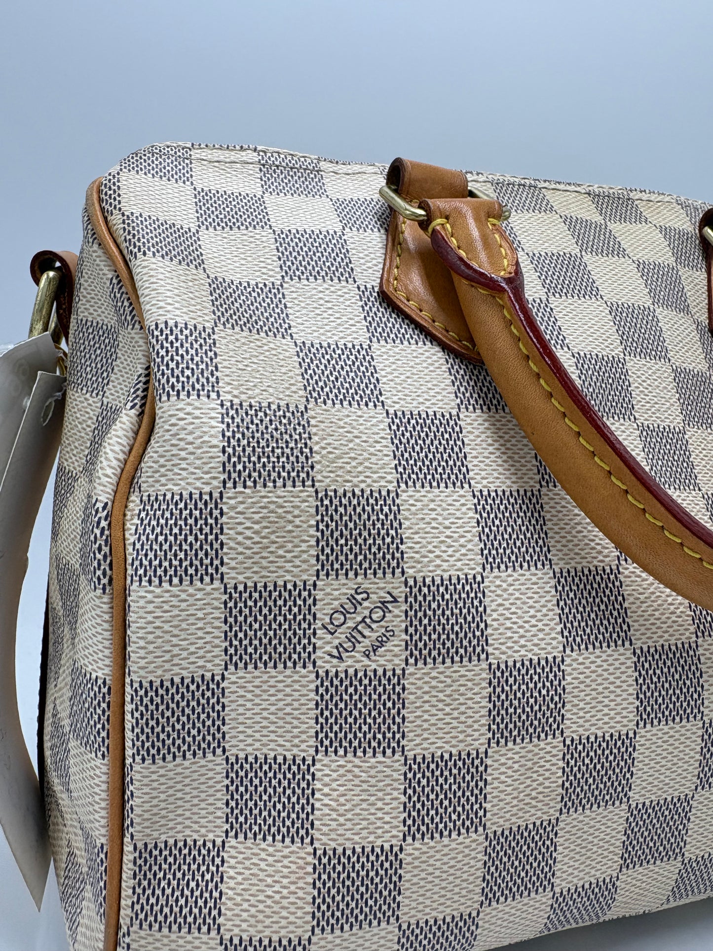 Louis Vuitton Speedy 25 Azur Luxury Handbag