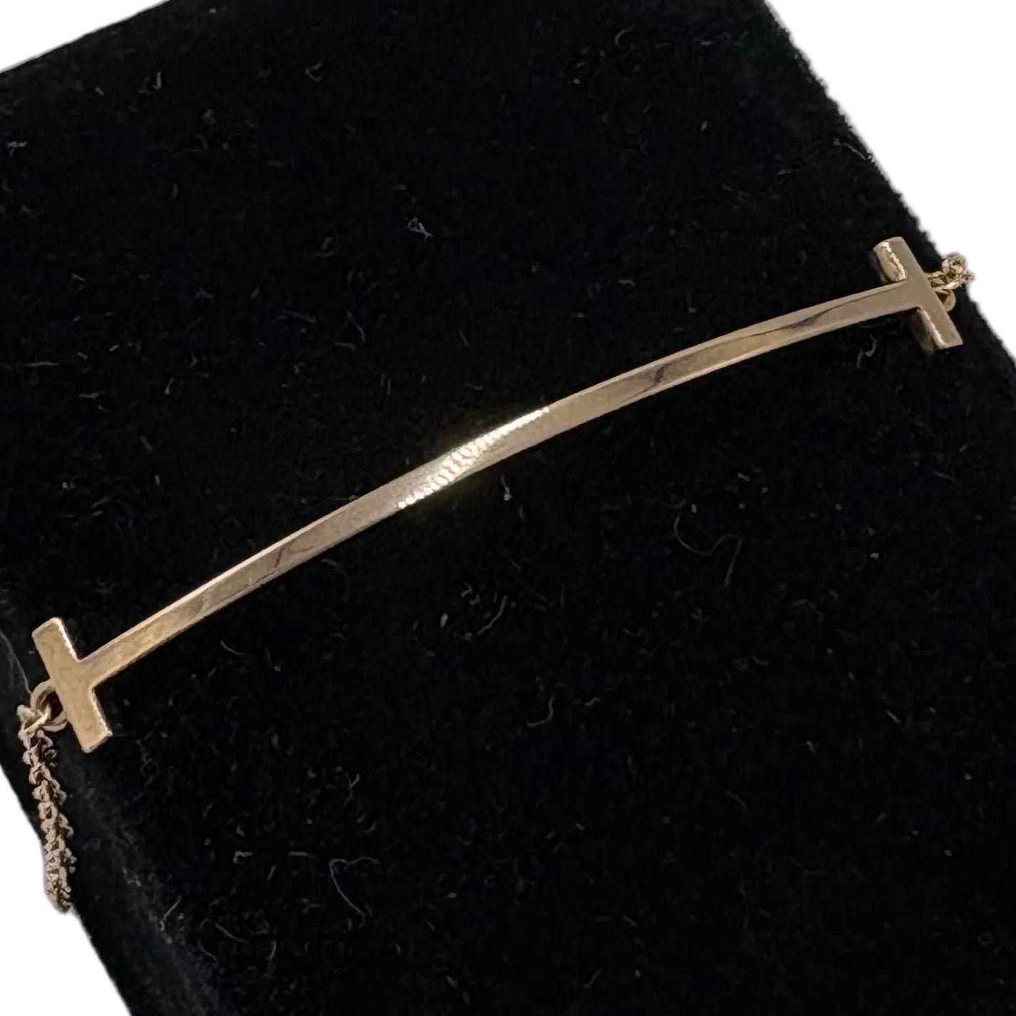 Tiffany & Company 18K Rose Gold T-Smile Luxury Bracelet