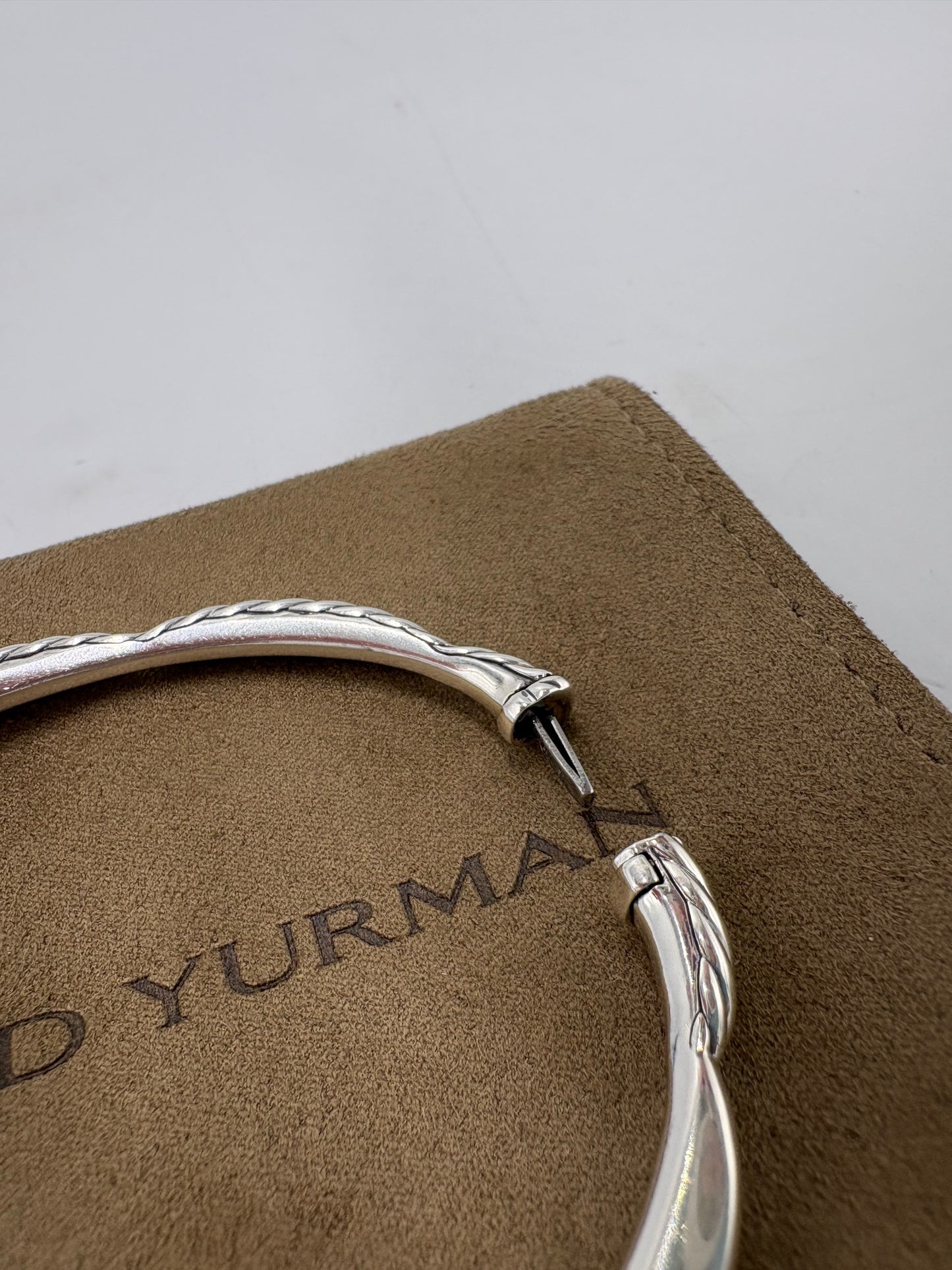 David Yurman Tides 3 Station Diamond Luxury Bracelet