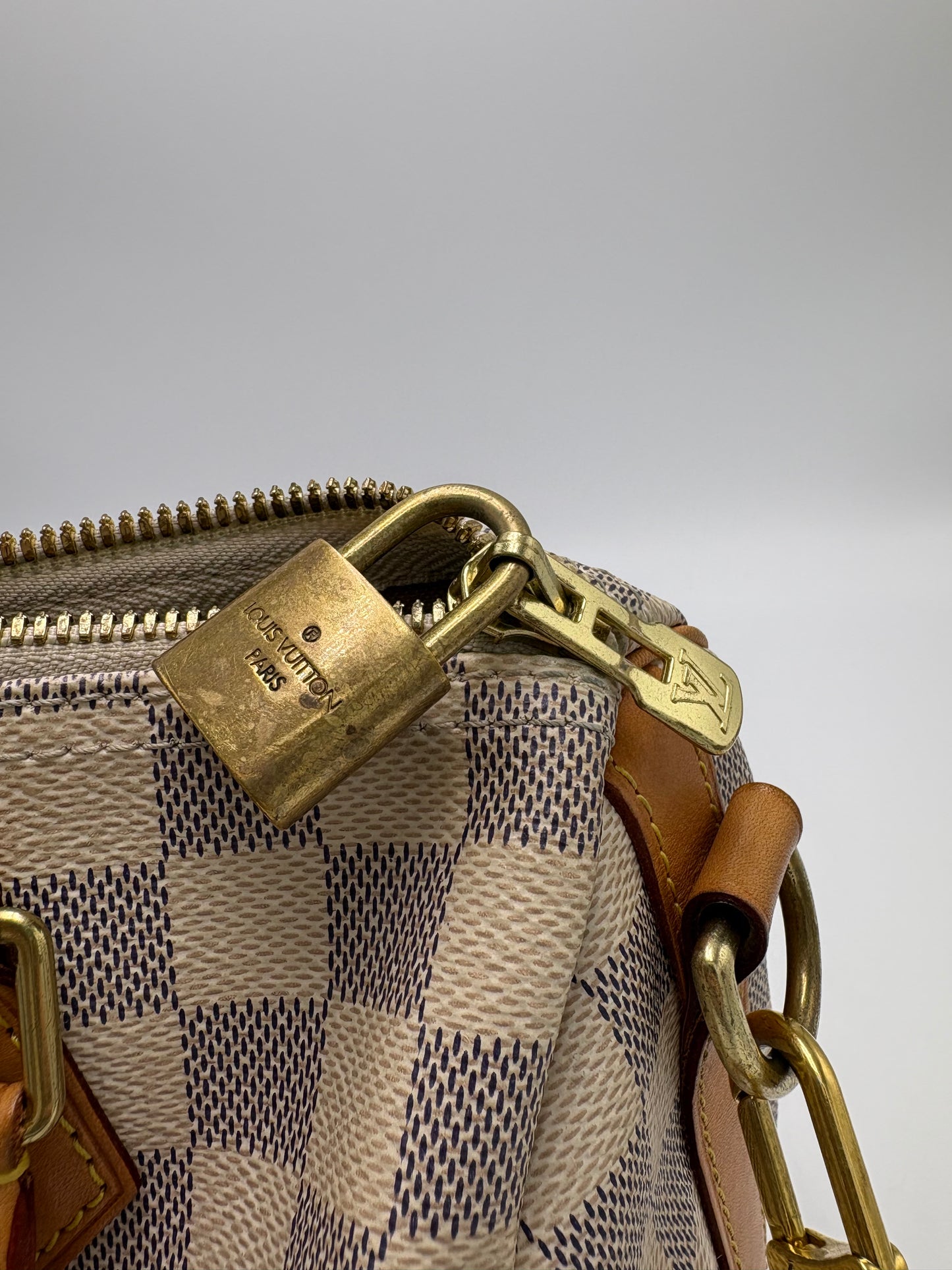 Louis Vuitton Speedy 25 Azur Luxury Handbag