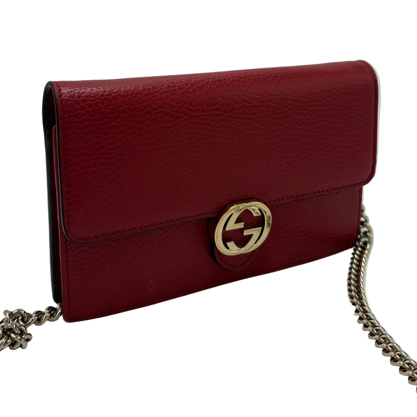 Gucci Interlocking G Chain Luxury Wallet Handbag