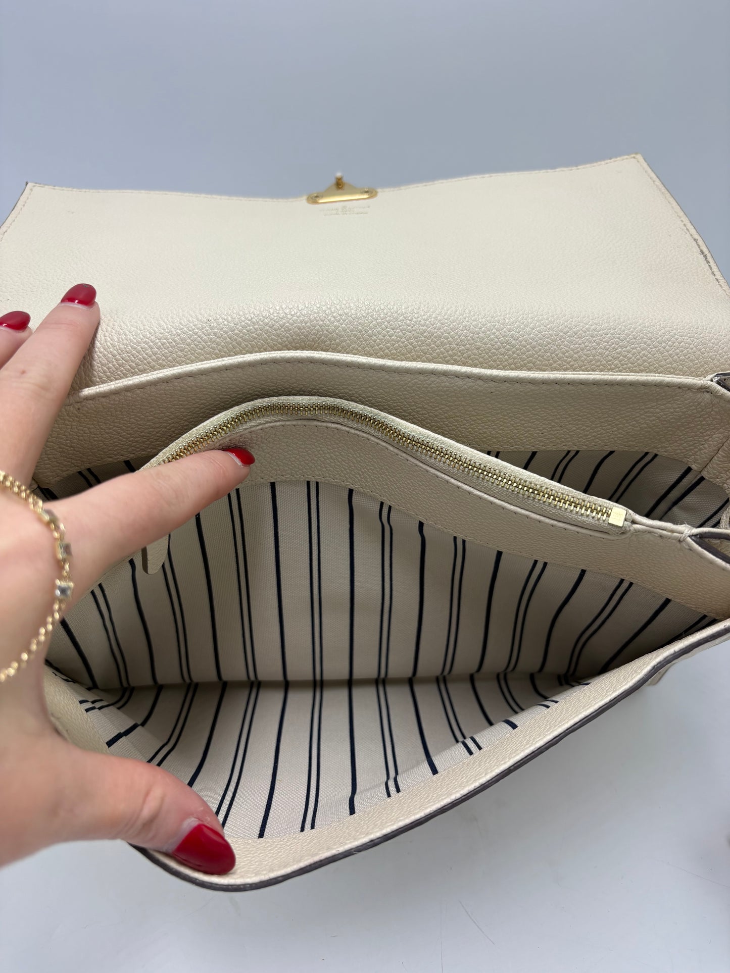 Louis Vuitton Fascinate Empreinte Shoulder bag By Louis Vuitton, Size: Small