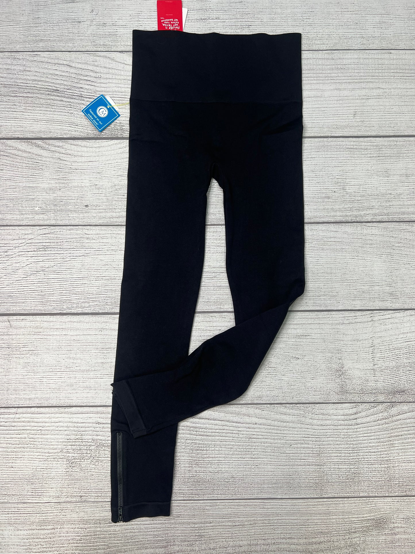 Leggings By Spanx In Black, Size: L