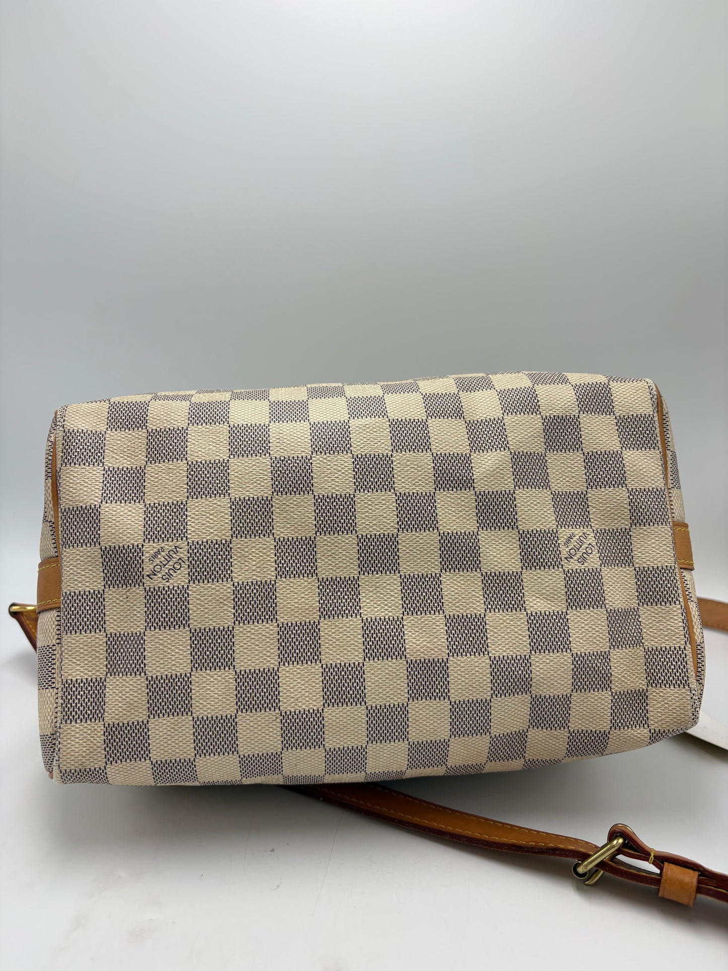 Louis Vuitton Speedy 25 Azur Luxury Handbag