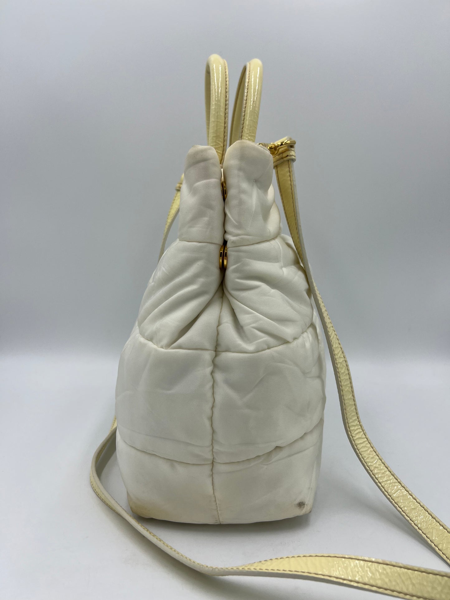 Prada Quilted Puffer Handbag