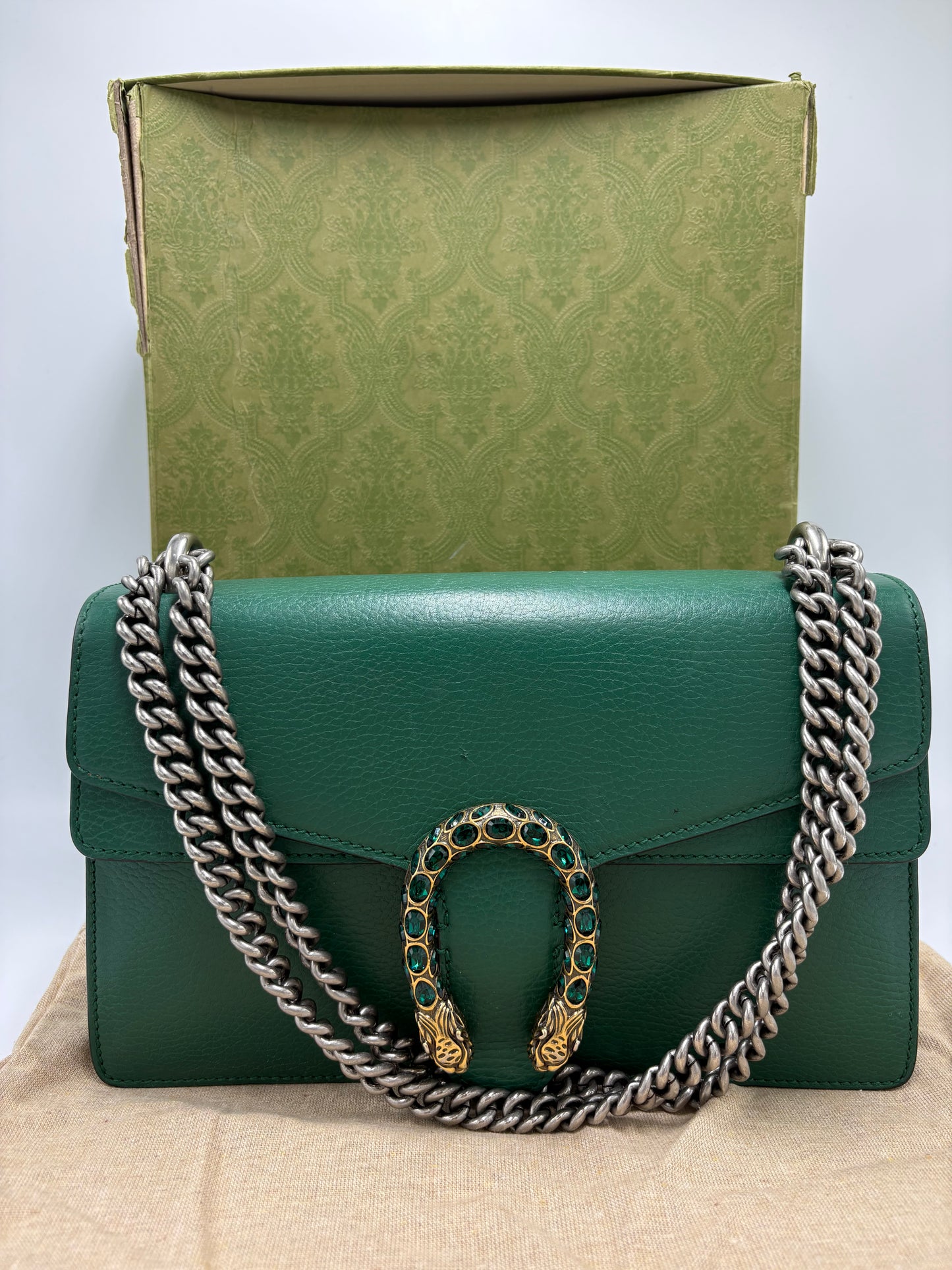 Gucci Dionysus Medium Leather Luxury Handbag