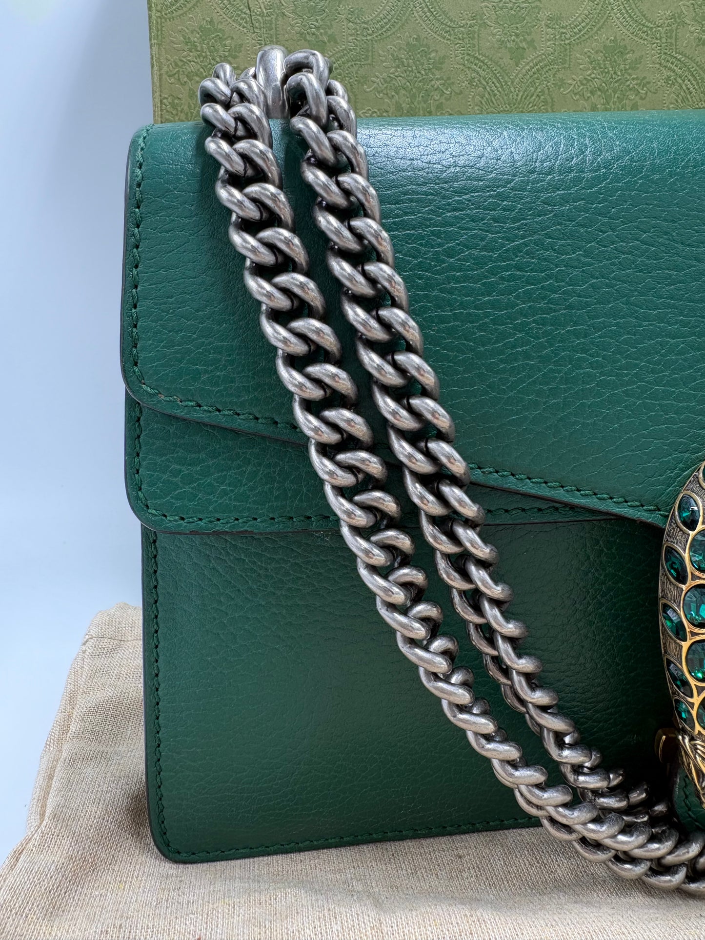 Gucci Dionysus Medium Leather Luxury Handbag