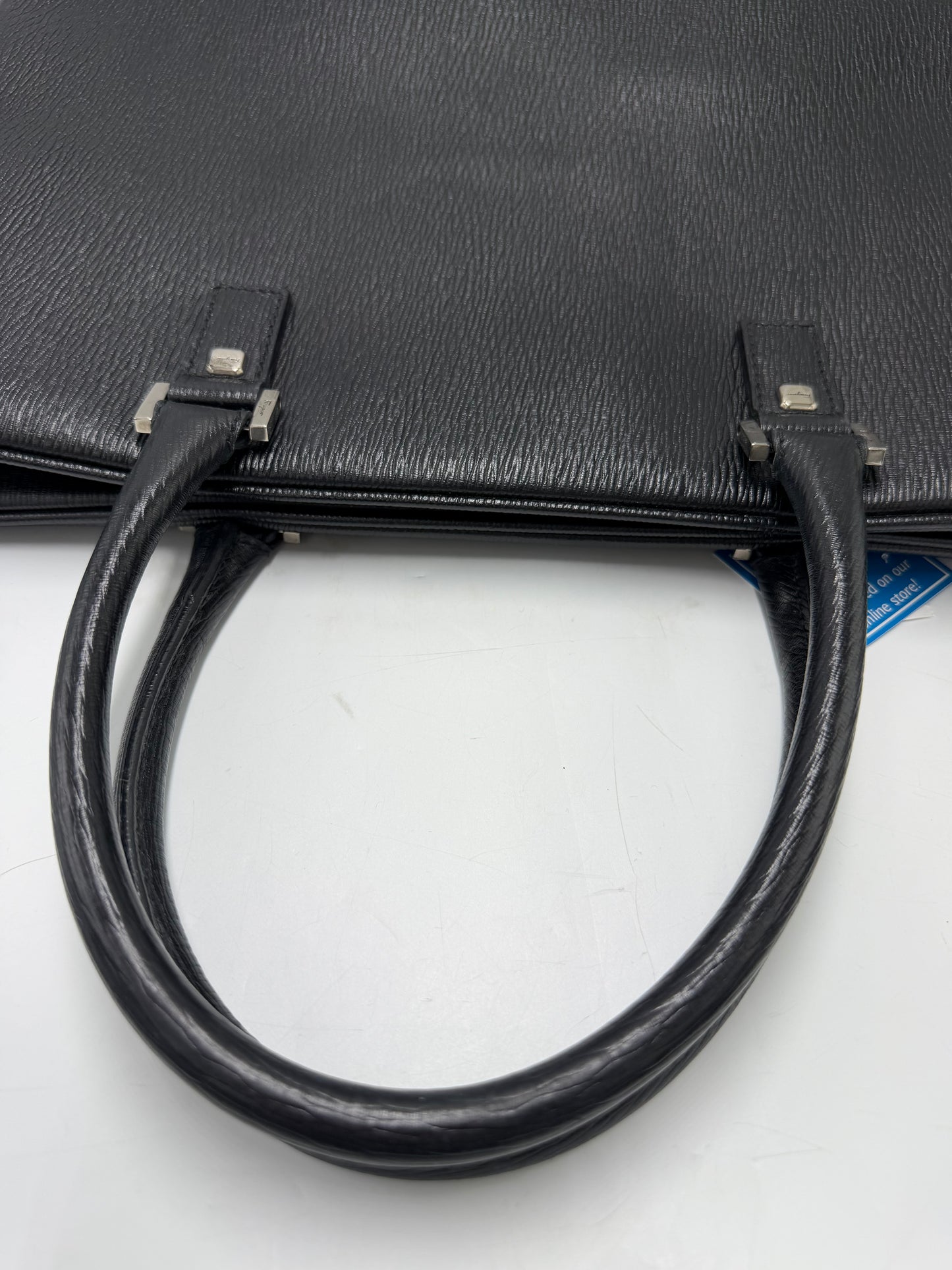 Salvatore Ferragamo Sarriano Briefcase / Laptop Luxury Handbag