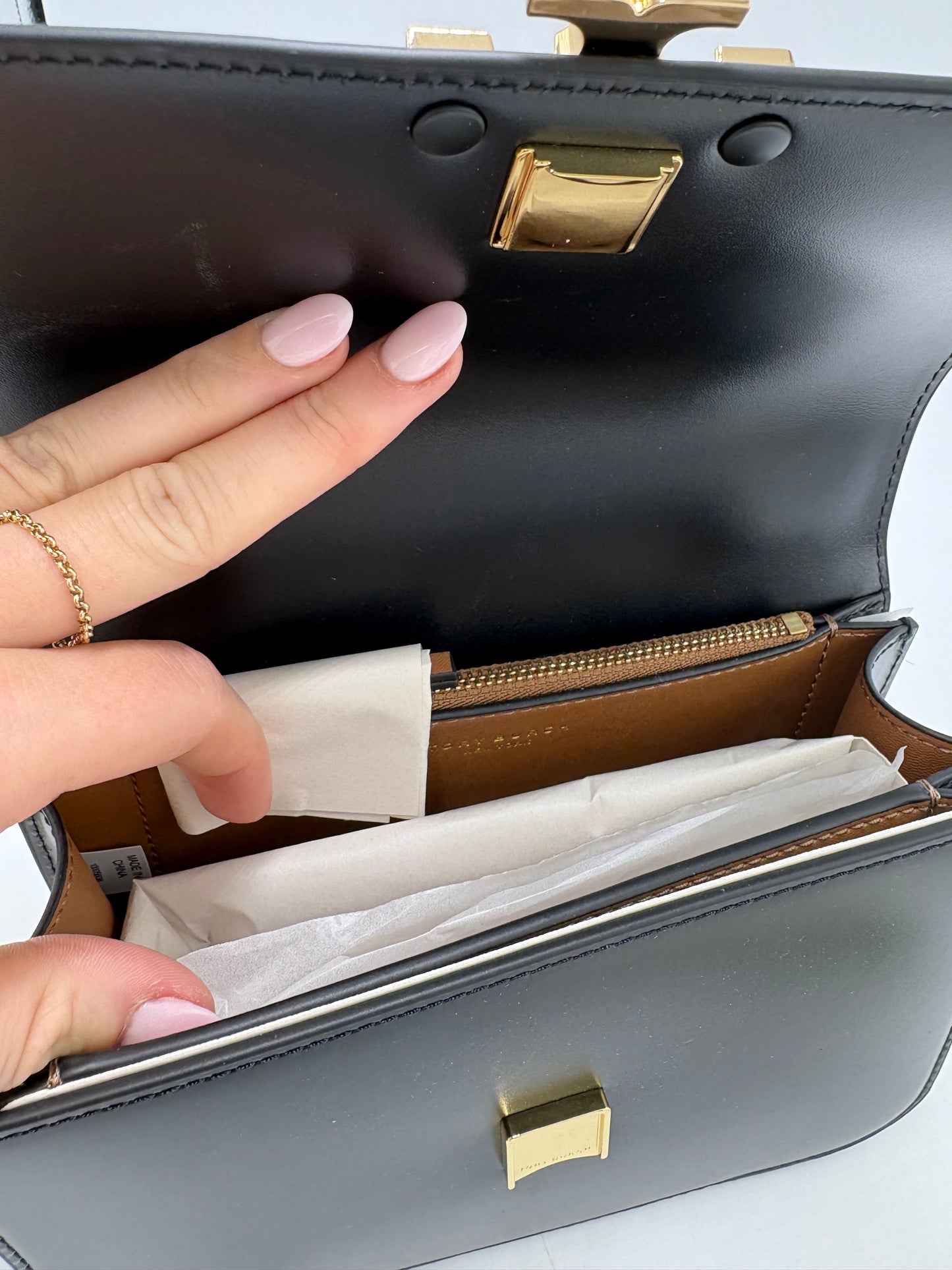 New! Tory Burch Eleanor Convertible Designer Handbag