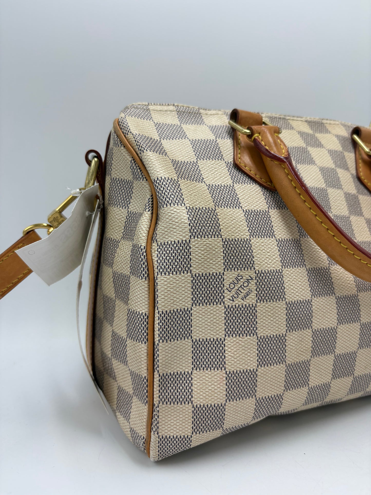 Louis Vuitton Speedy 25 Azur Luxury Handbag