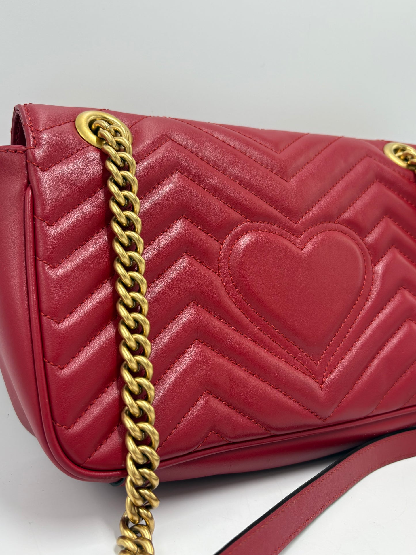 Gucci GG Marmont Flap Designer Handbag