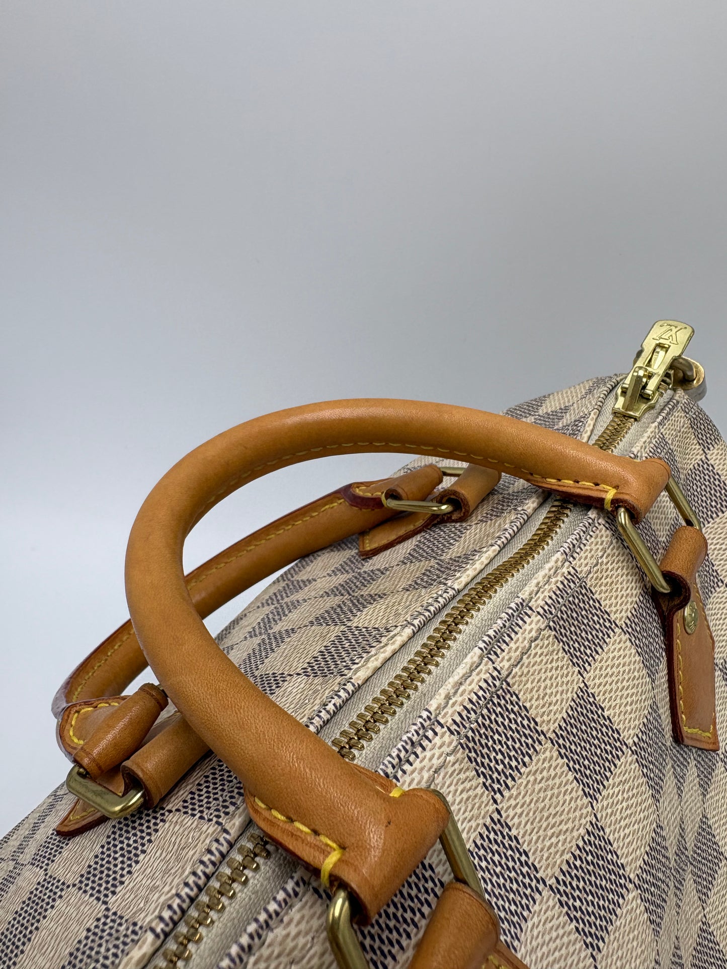 Louis Vuitton Speedy 25 Azur Luxury Handbag