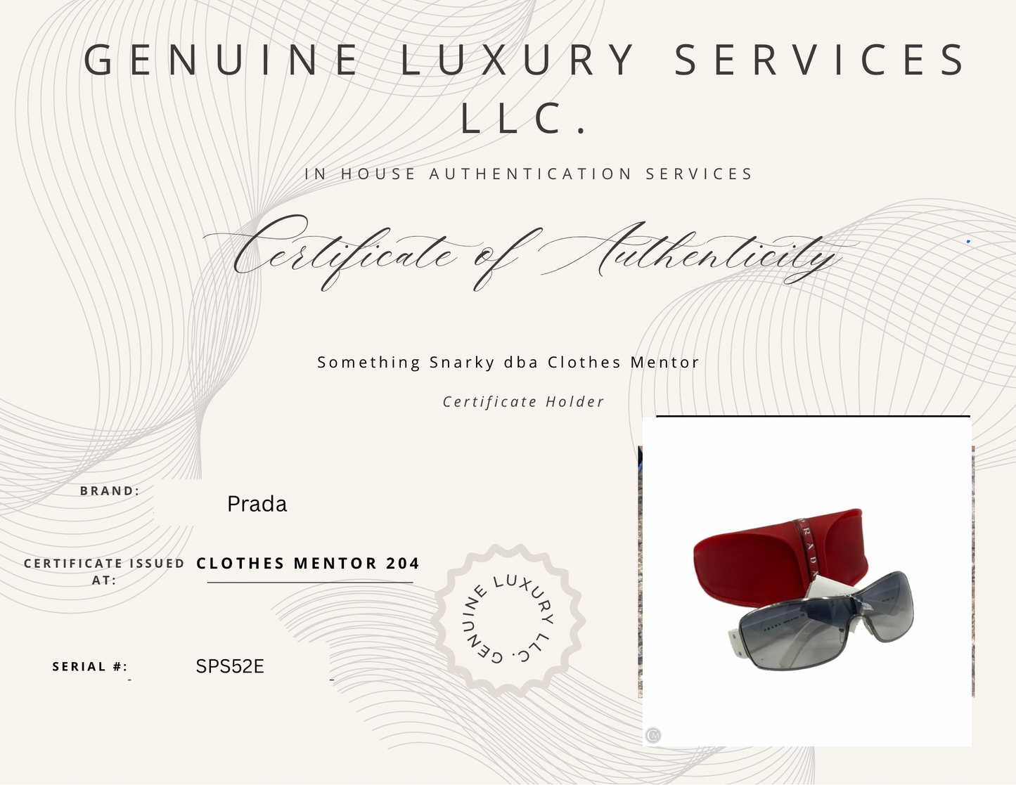 Sunglasses Luxury Designer By Prada