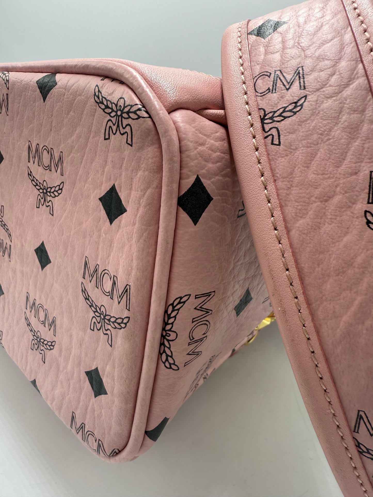 MCM Visetos Stark Side Studs Luxury Handbag / Backpack