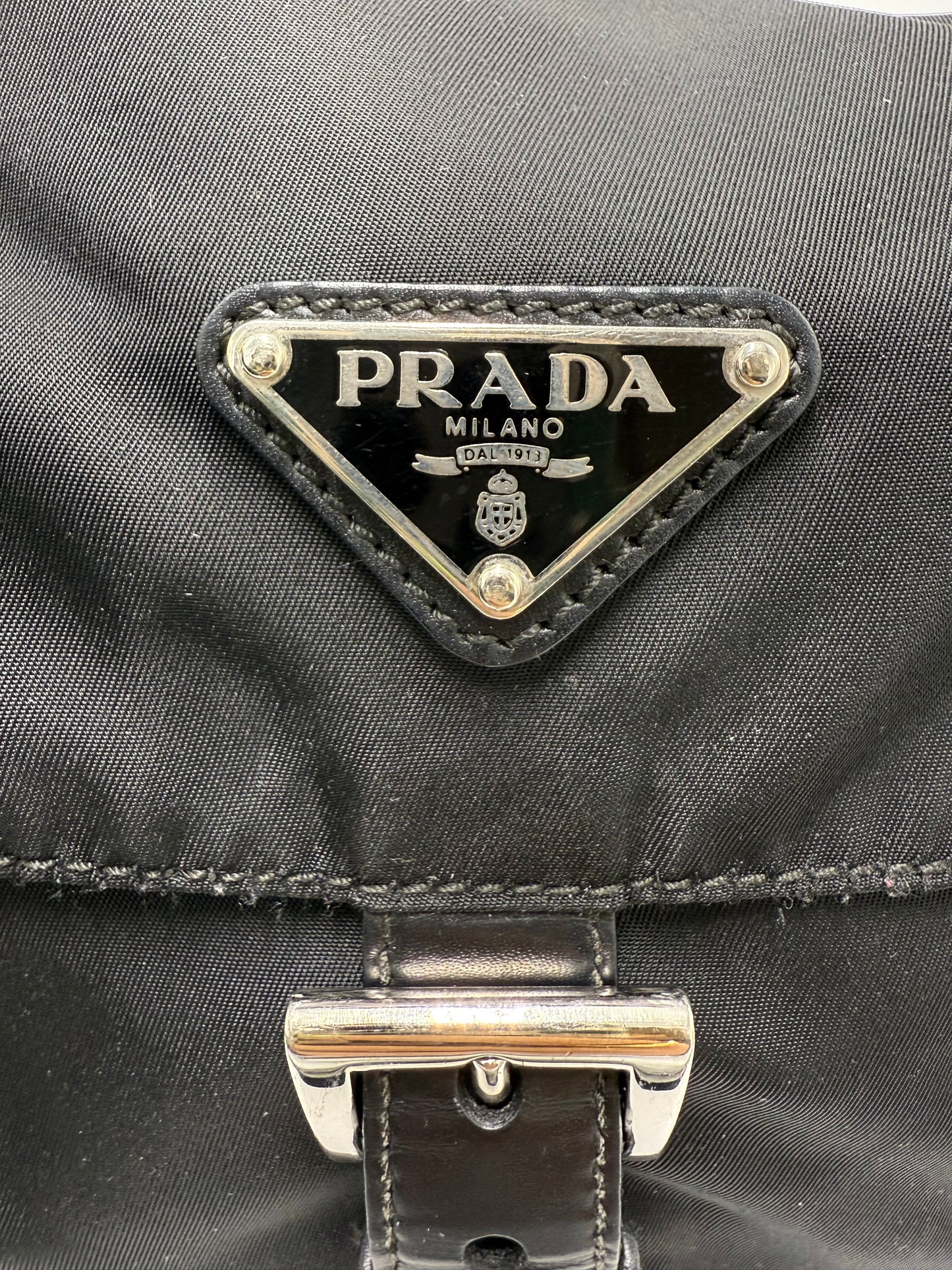 Prada Tessuto Messenger Crossbody Luxury Designer Handbag