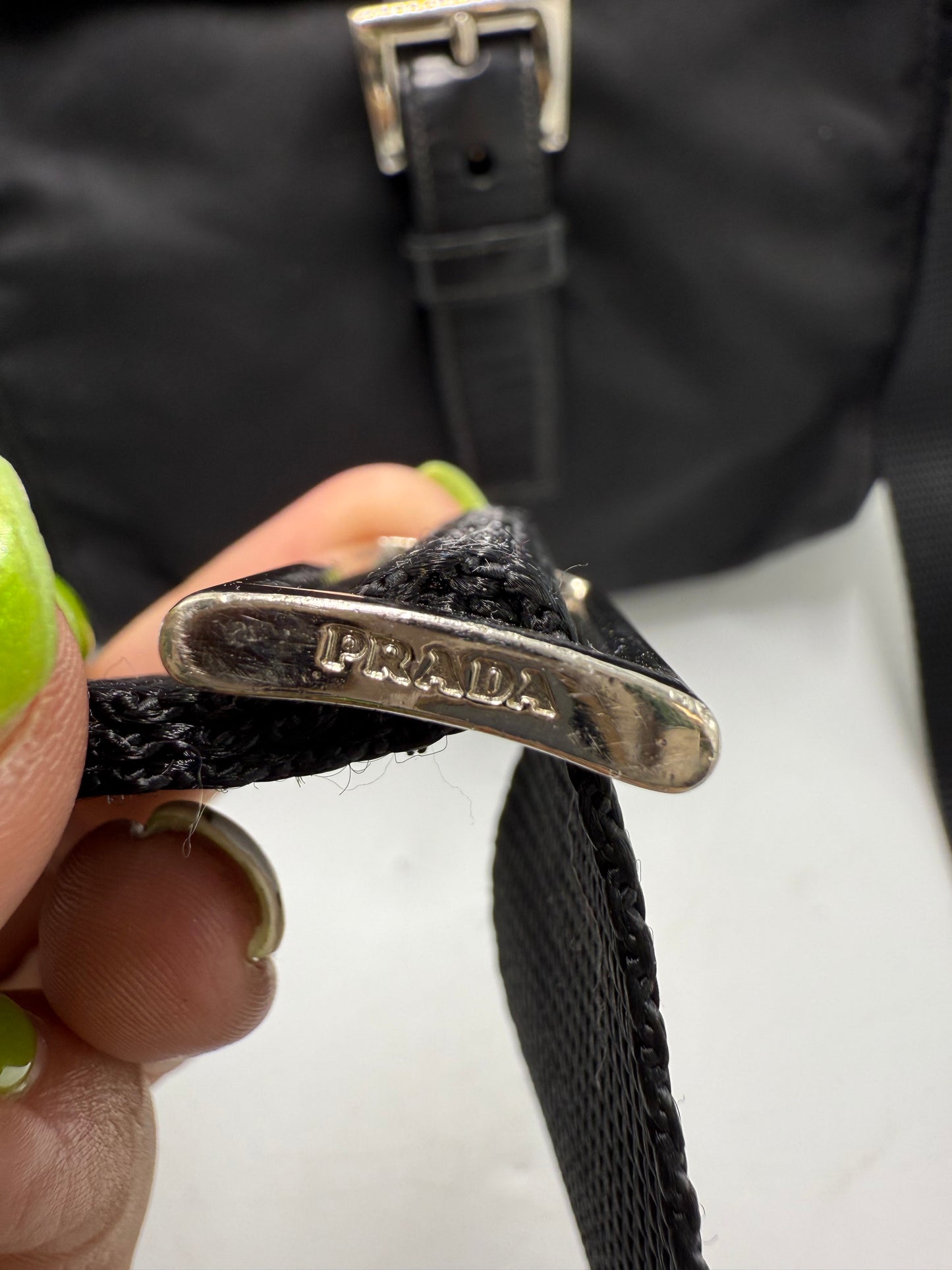 Prada Tessuto Messenger Crossbody Luxury Designer Handbag