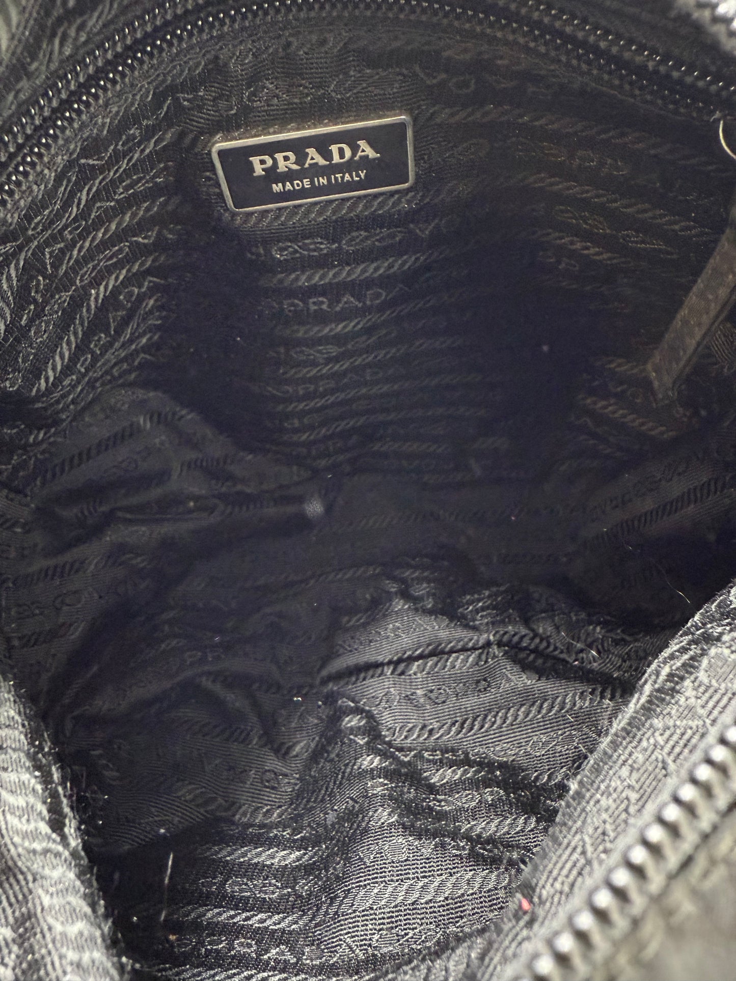 Prada Tessuto Messenger Crossbody Luxury Designer Handbag