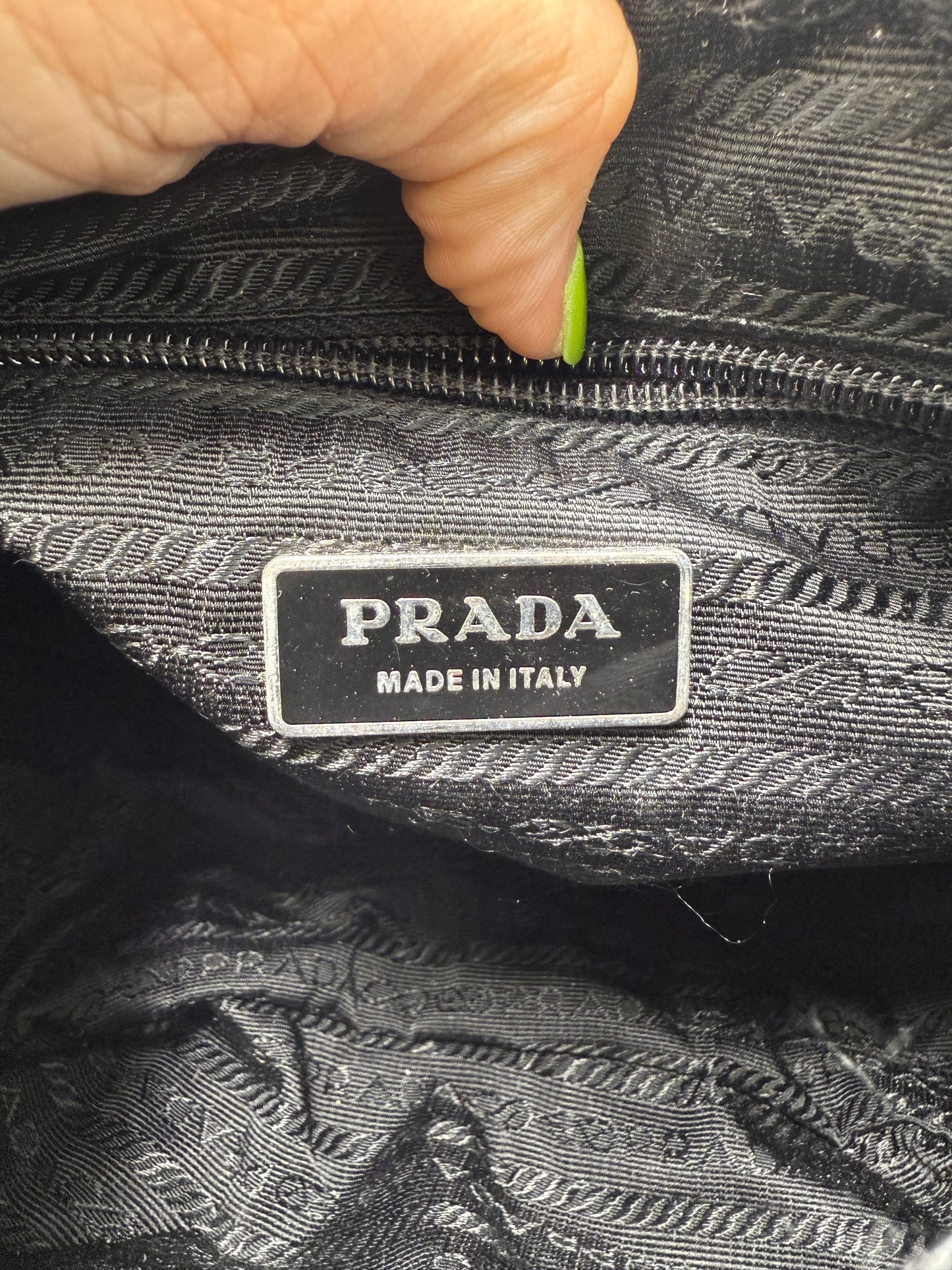 Prada Tessuto Messenger Crossbody Luxury Designer Handbag