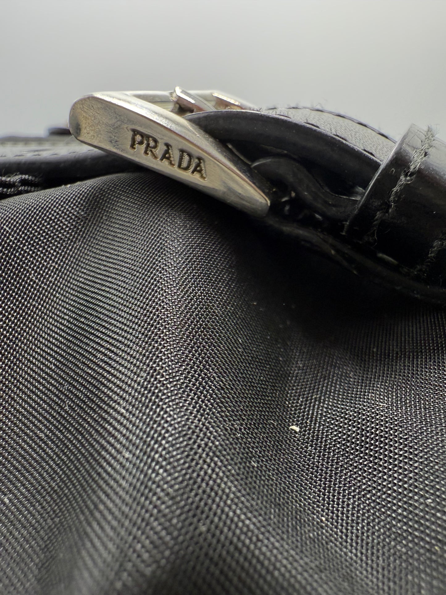 Prada Nylon Messenger Luxury Handbag / Crossbody